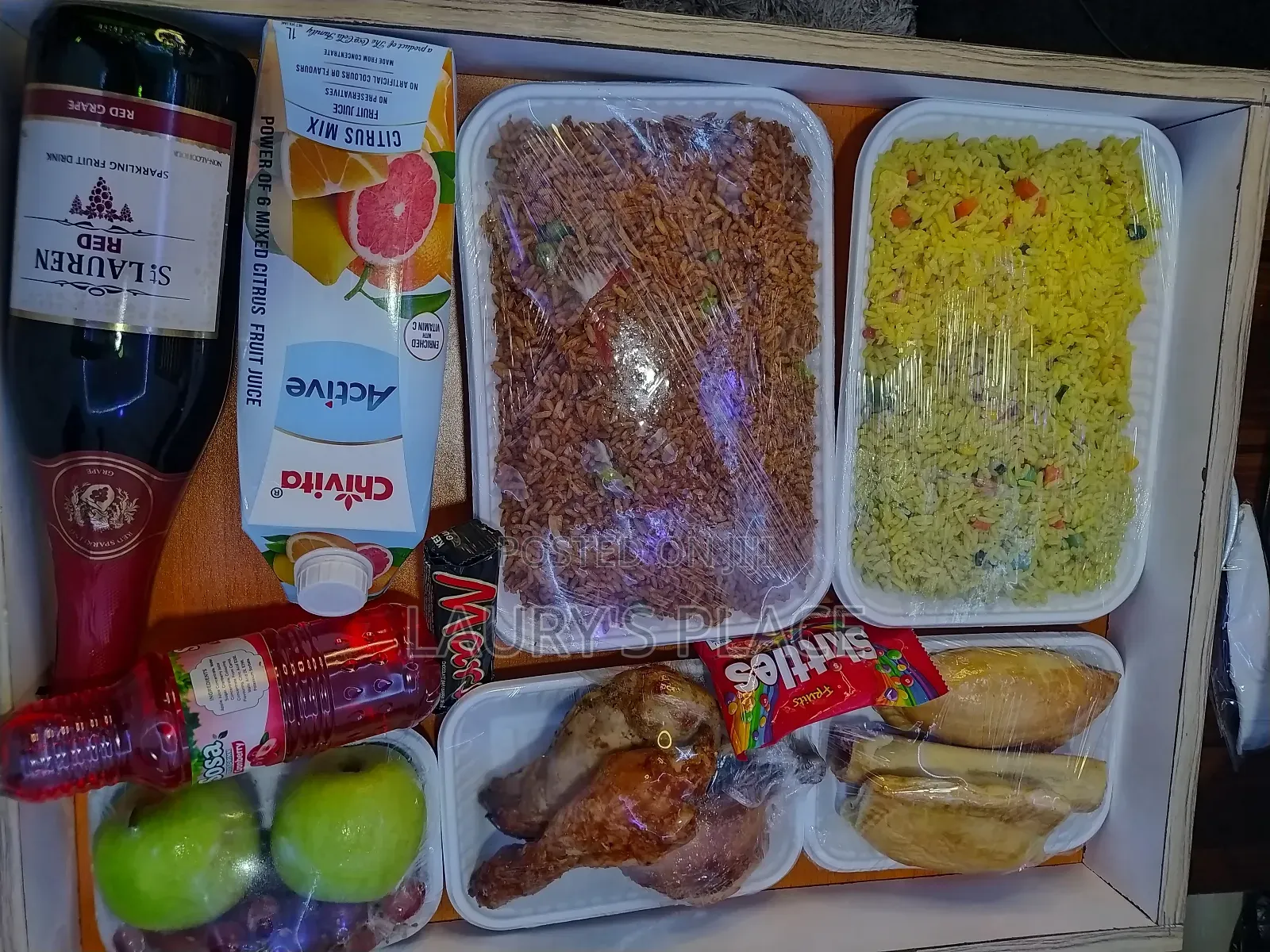 Food Tray, Small Chops and Hot Air Balloon