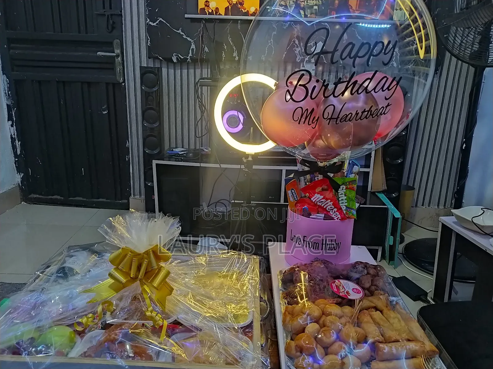 Food Tray, Small Chops and Hot Air Balloon
