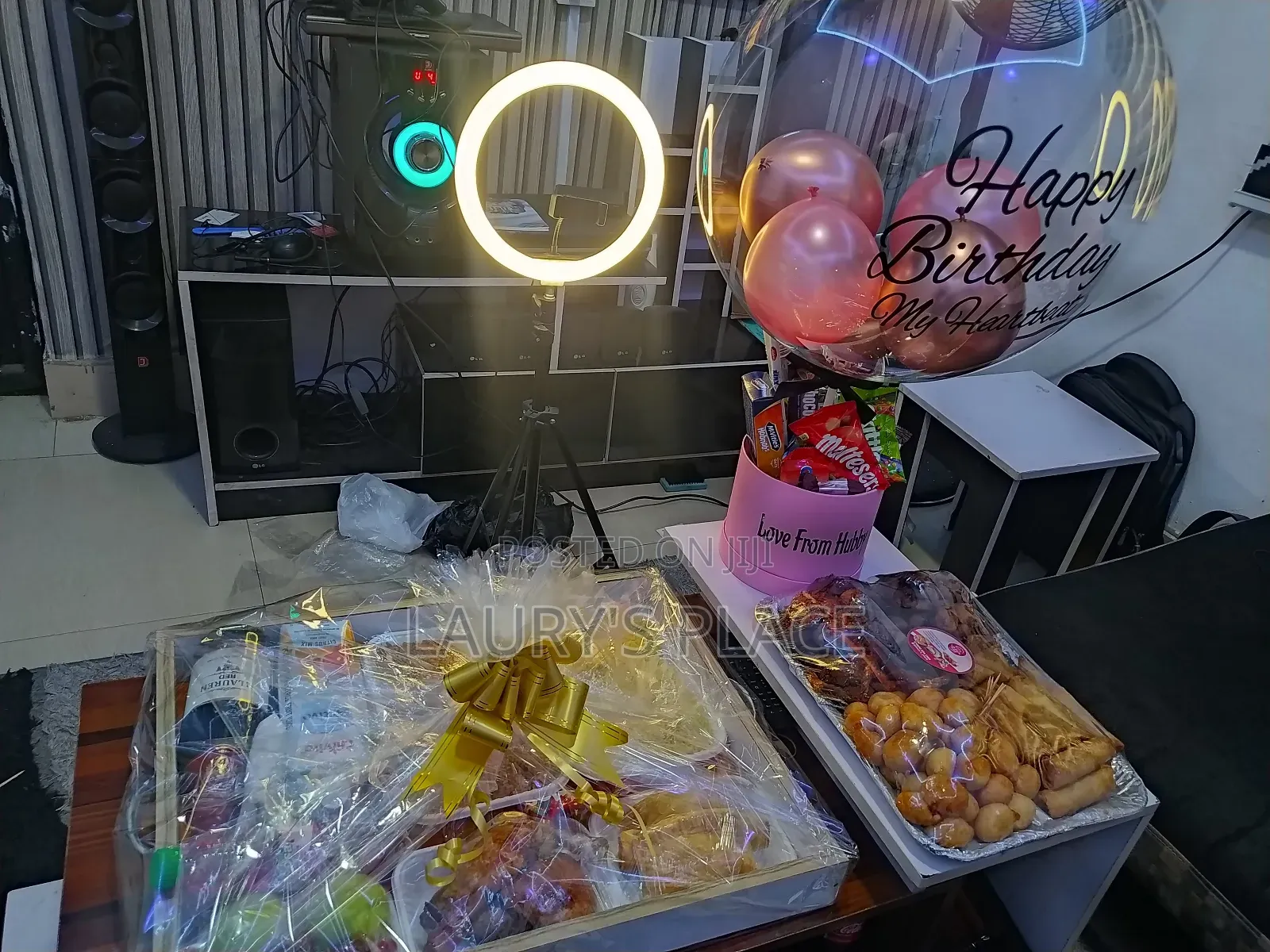 Food Tray, Small Chops and Hot Air Balloon
