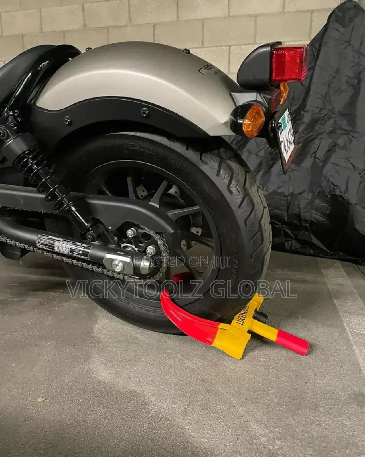 Anti Theft Security Car Wheel Lock Clamp