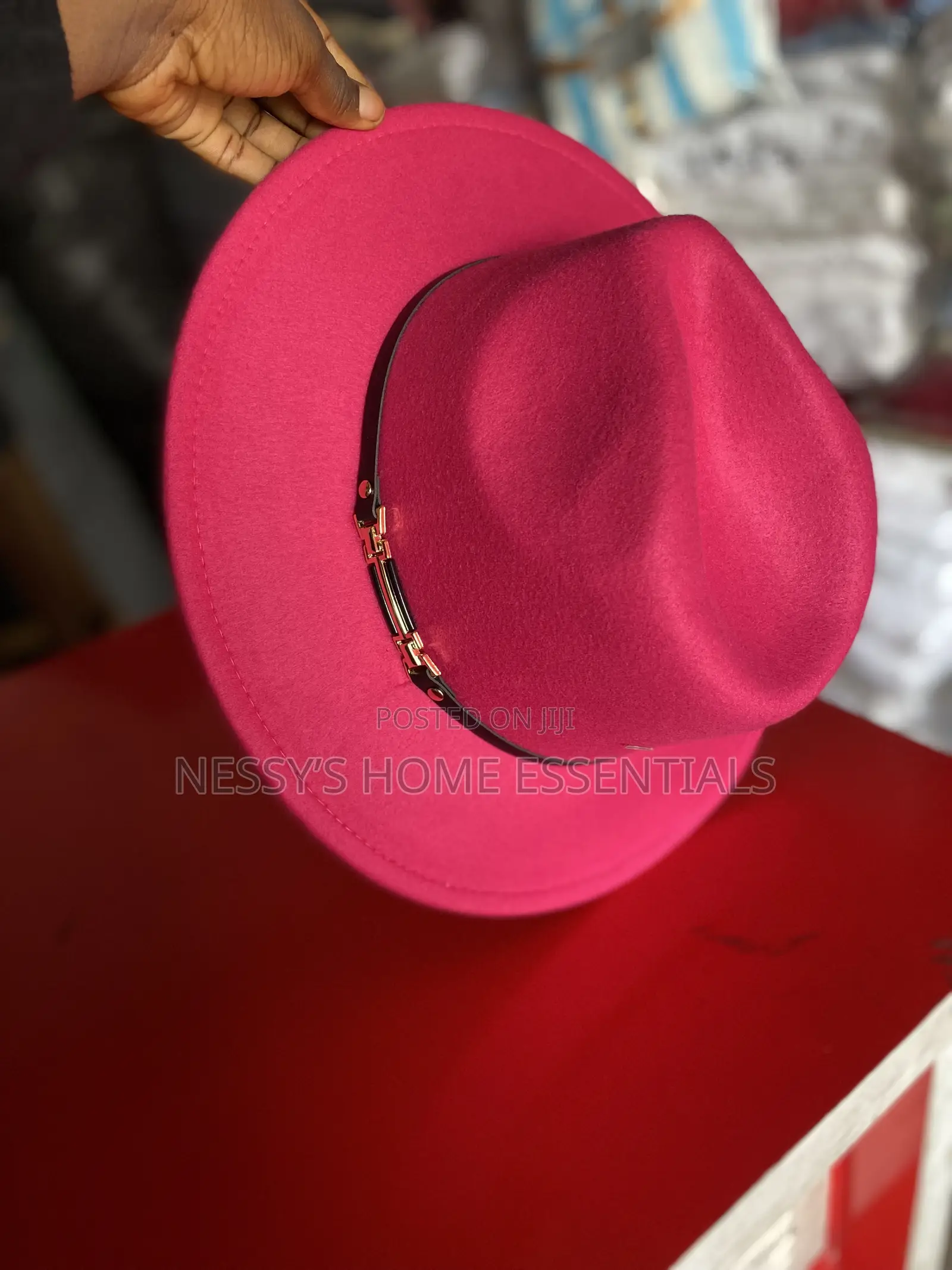 Elegant Pink Women’S Fedora – Girly Gorgeous”