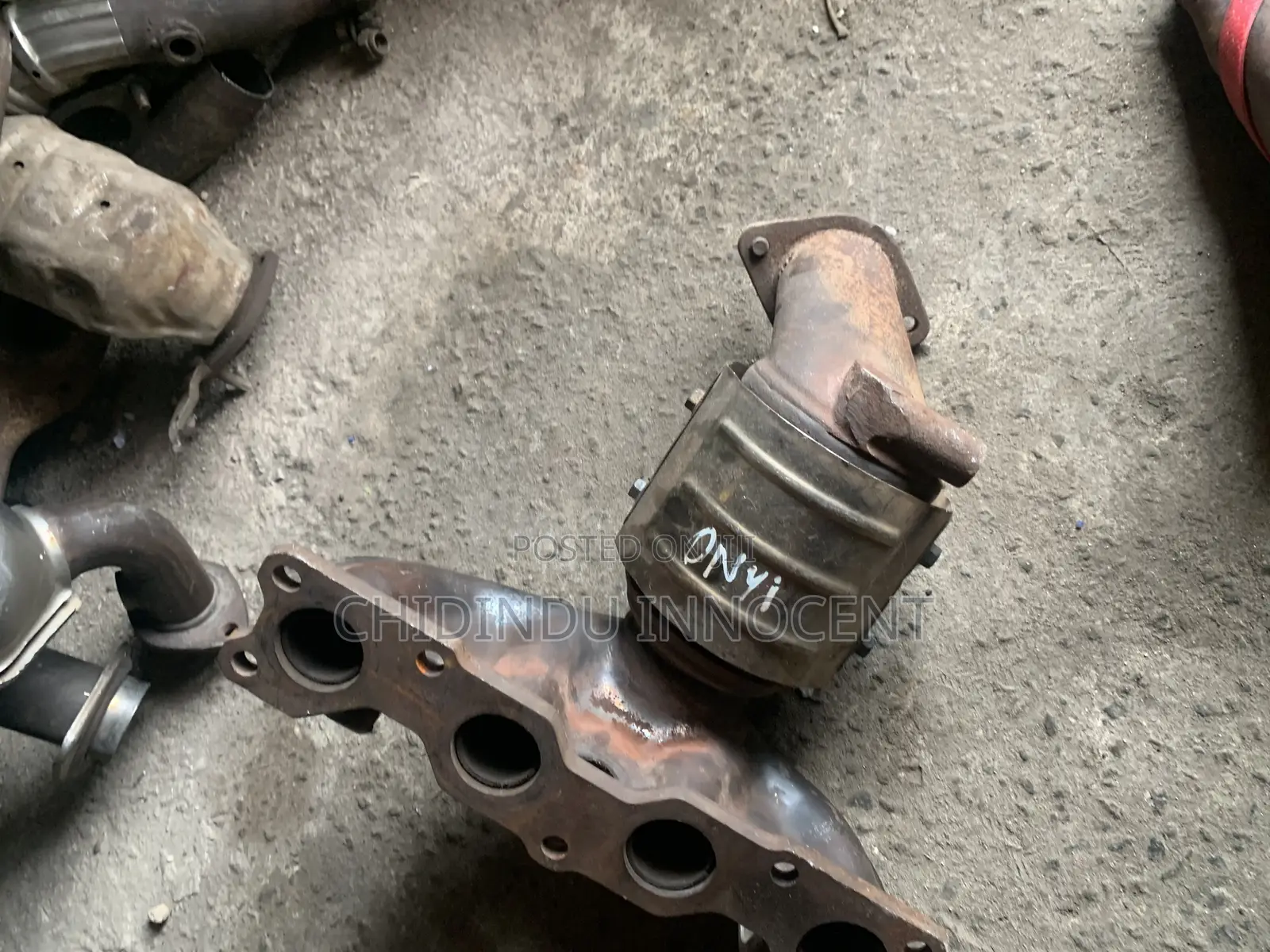Manifold Catalyst Converter Hyundai Santa Fe 2010/2012 Model Tokunbo