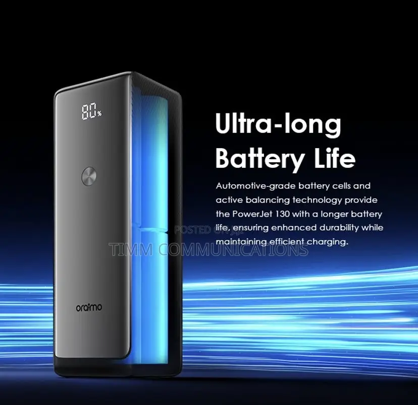 Oraimo Powerjet 130 27600mah 130w Laptop Phone Power Bank