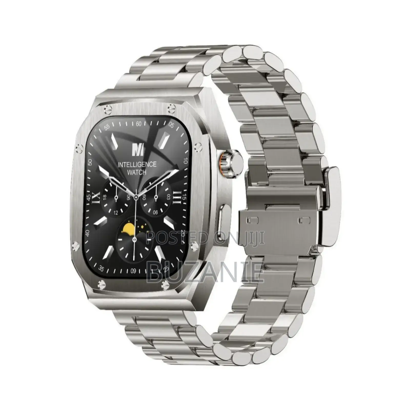 Chain Strap Smartwatch Classy Smart Watch for Android and iPhone