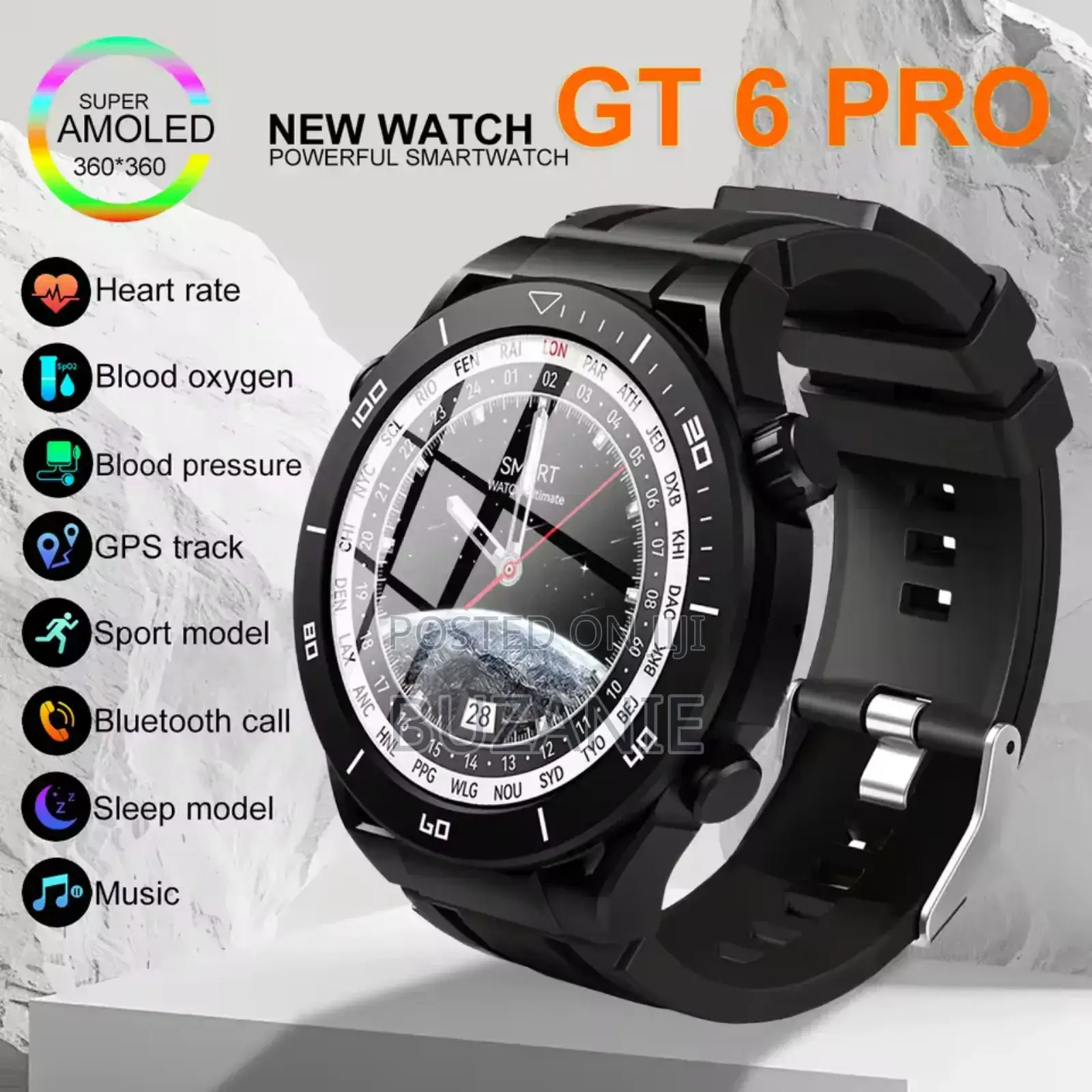 Gt6 Smaet Watch Latest S N Art Watch Bluetooth Call