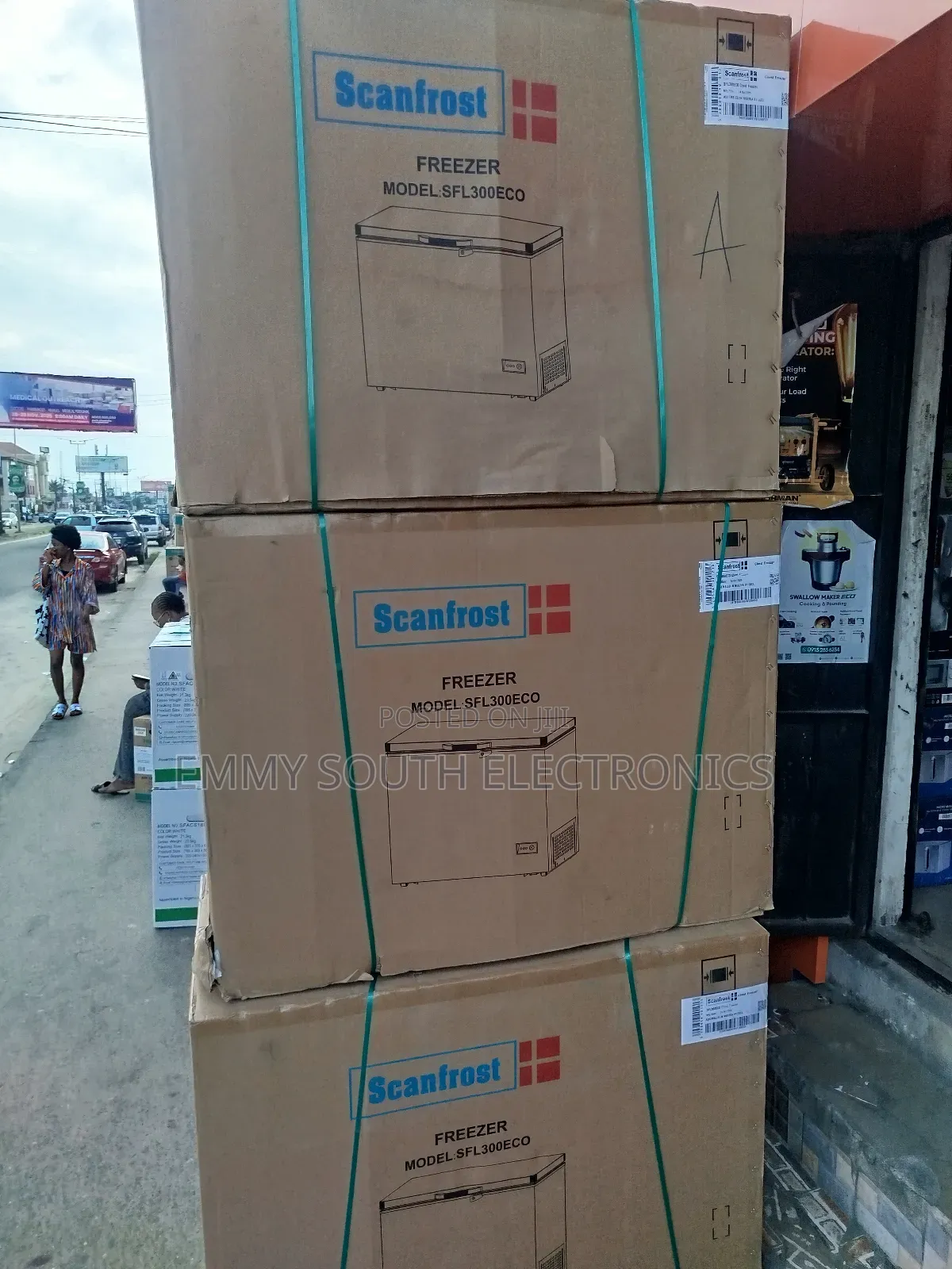 Scan Frost Chest Deep Freezer 300 Liters