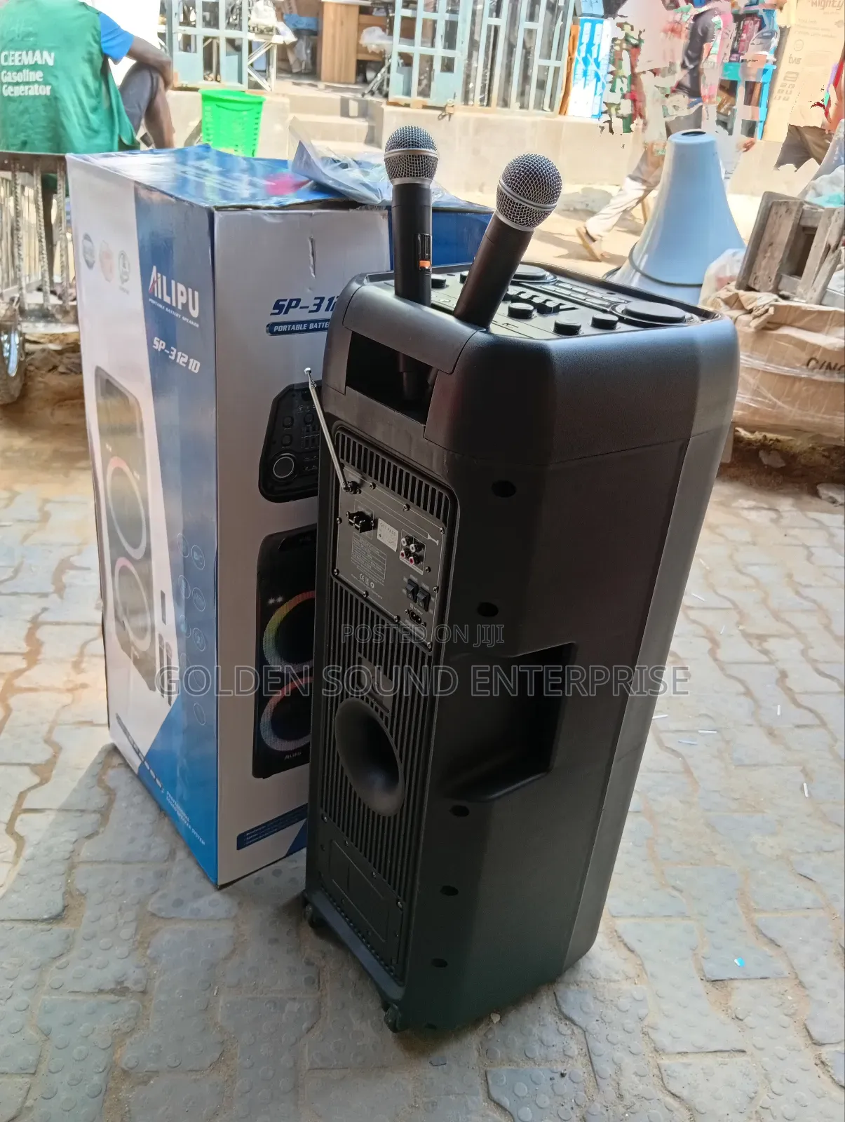 Ailipu Wireless Party Speakers Model Sp3121d
