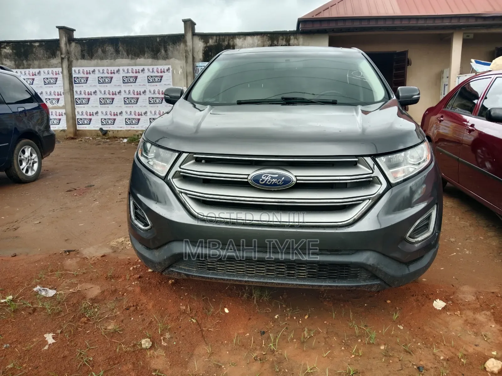 Ford Edge Titanium AWD 2018 Gray
