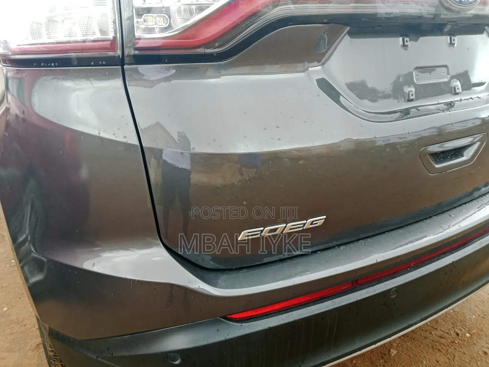 Ford Edge Titanium AWD 2018 Gray