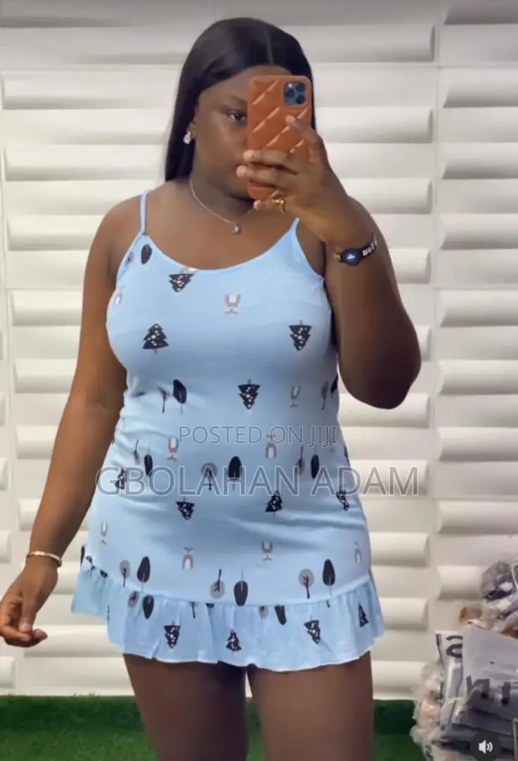 Sexy Mini Cotton Gown