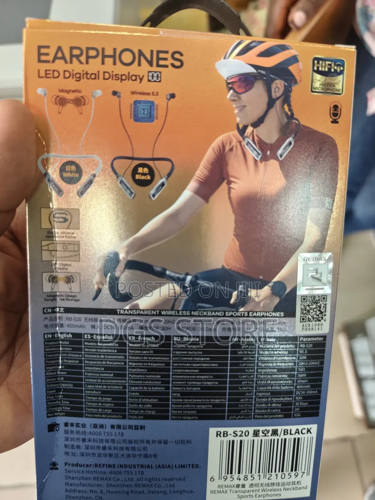 Remax Rb S20 Neckband Magnetic Bluetooth