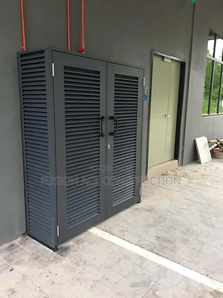 Inverter House Shade Made With Aluminium Profiles