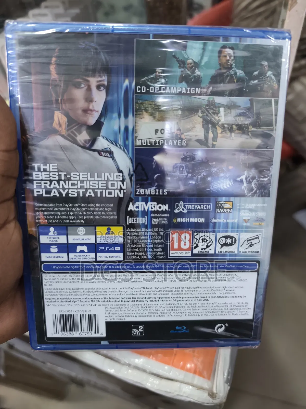 Ps5 Ps4 Call of Duty Black Ops 7 Game (2025)