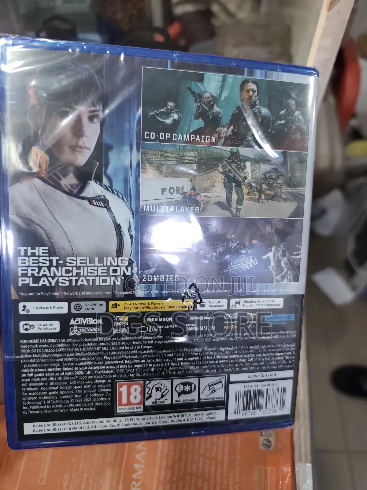 Ps5 Ps4 Call of Duty Black Ops 7 Game (2025)