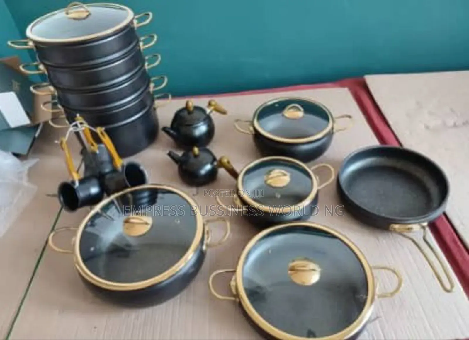 15 Pieces Fancy Marble Pots