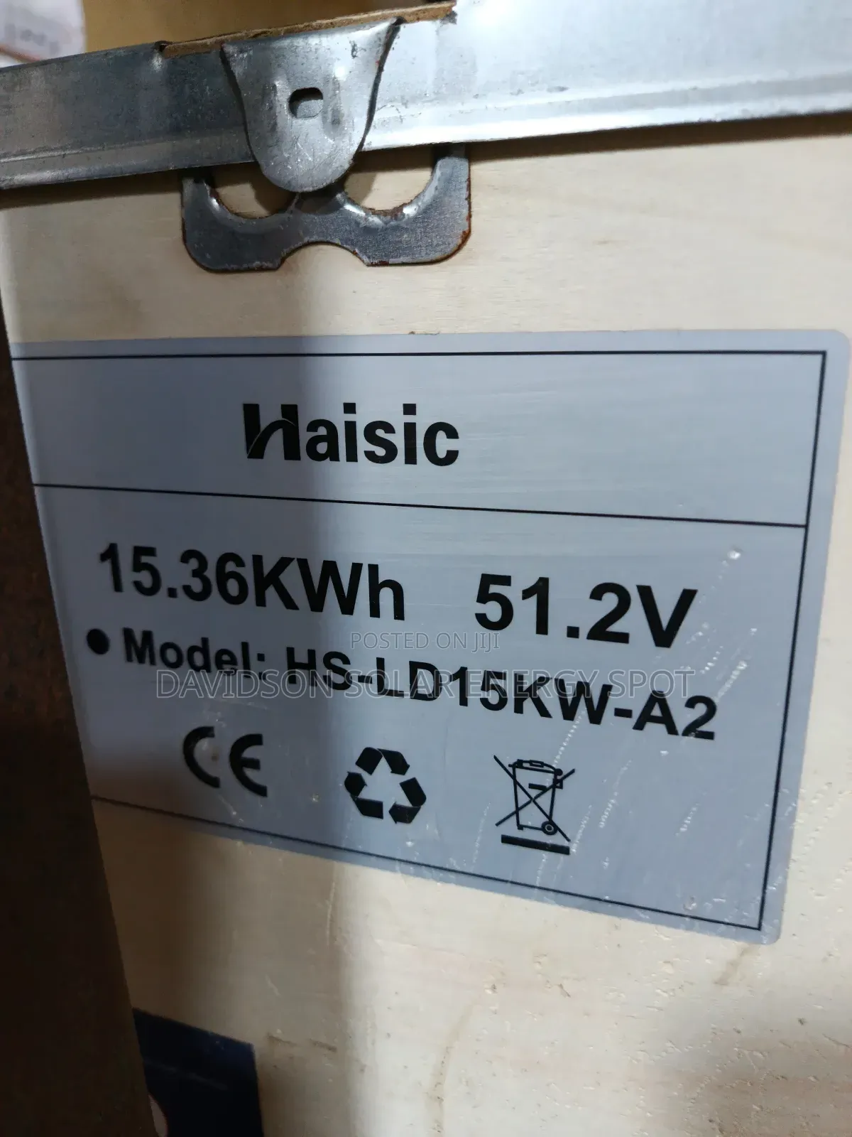 15kwh Haisic Solar Lithium Ion Battery