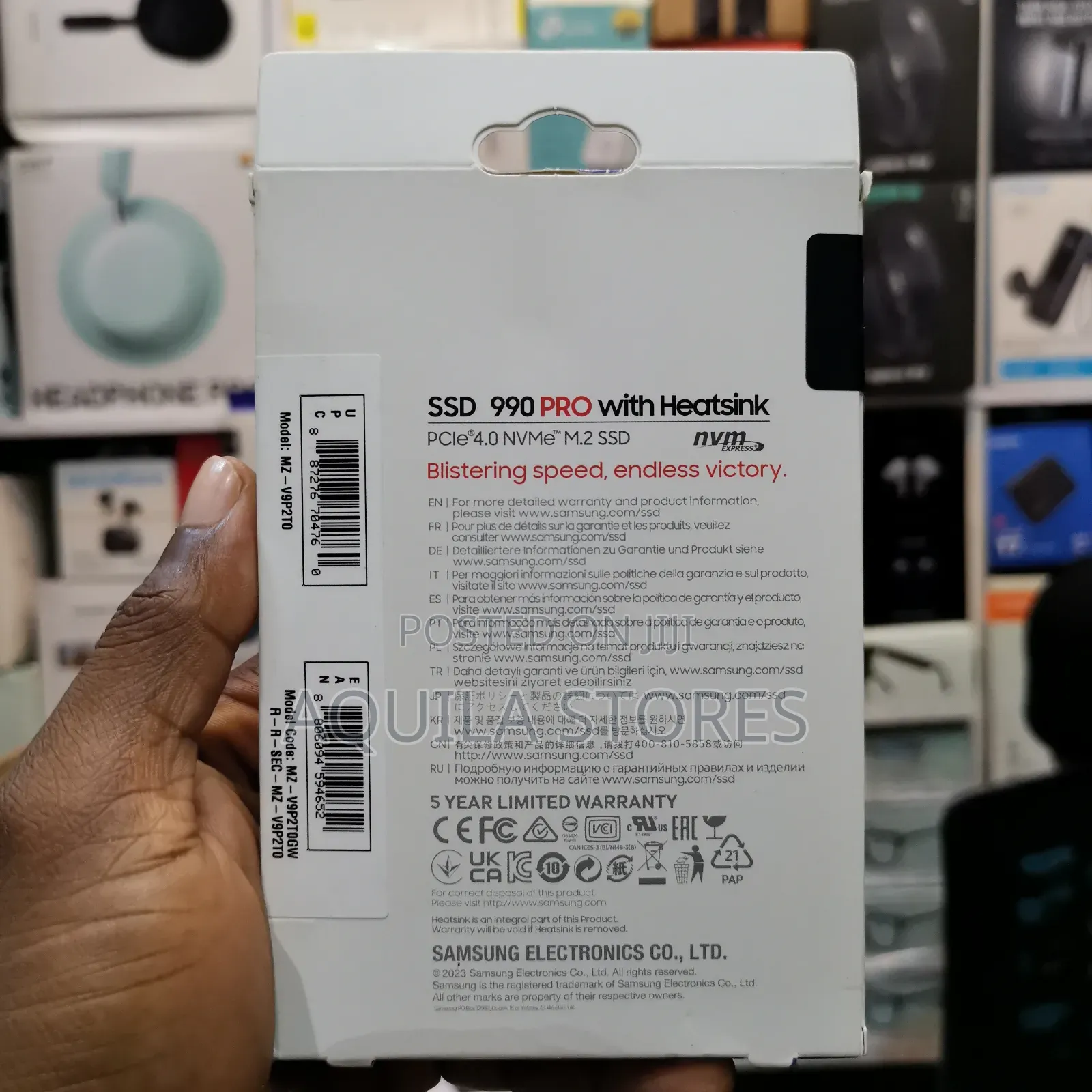 Samsung 990 Pro With Heatsink 2tb Internal Ssd