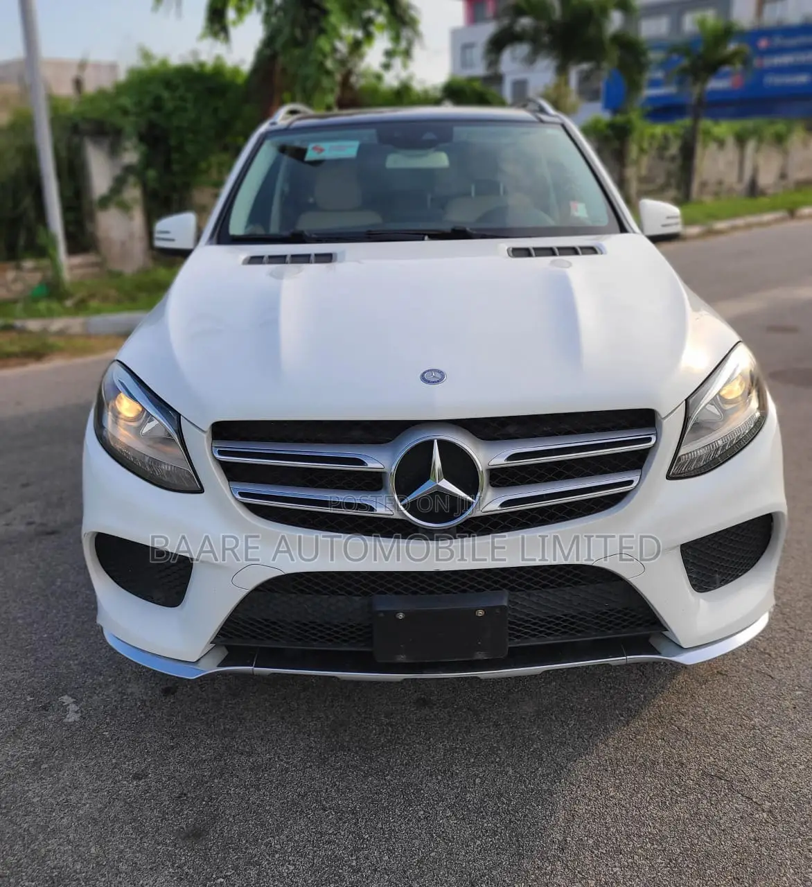 Mercedes-Benz GLE-Class 2016 White