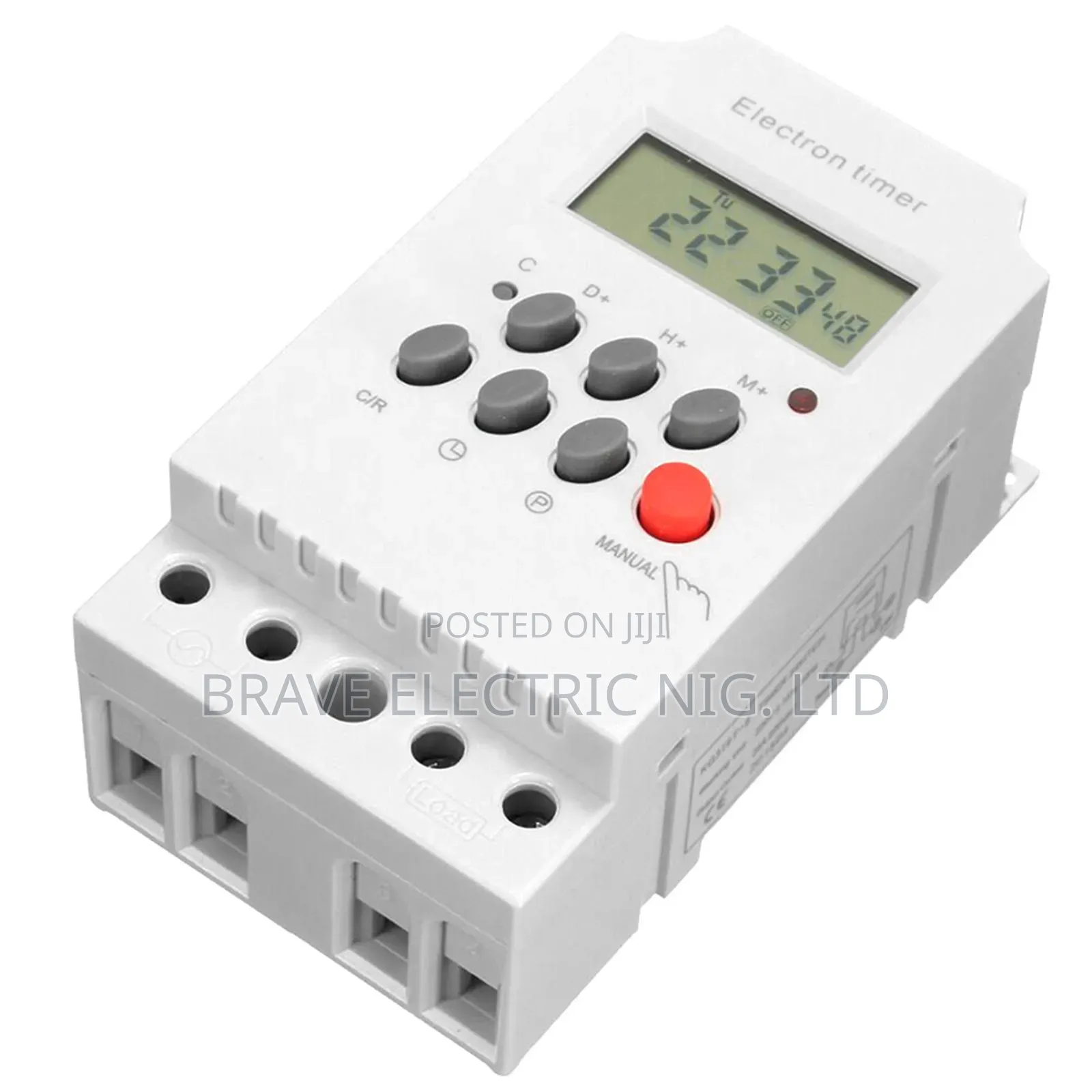 Ac 220v 25a Digital Programmable Timer Din Rail Electronic Timer