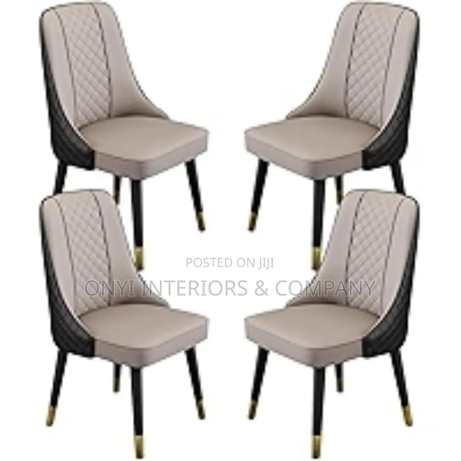 Ring Leg Marble Dining Table and 6 Chairs