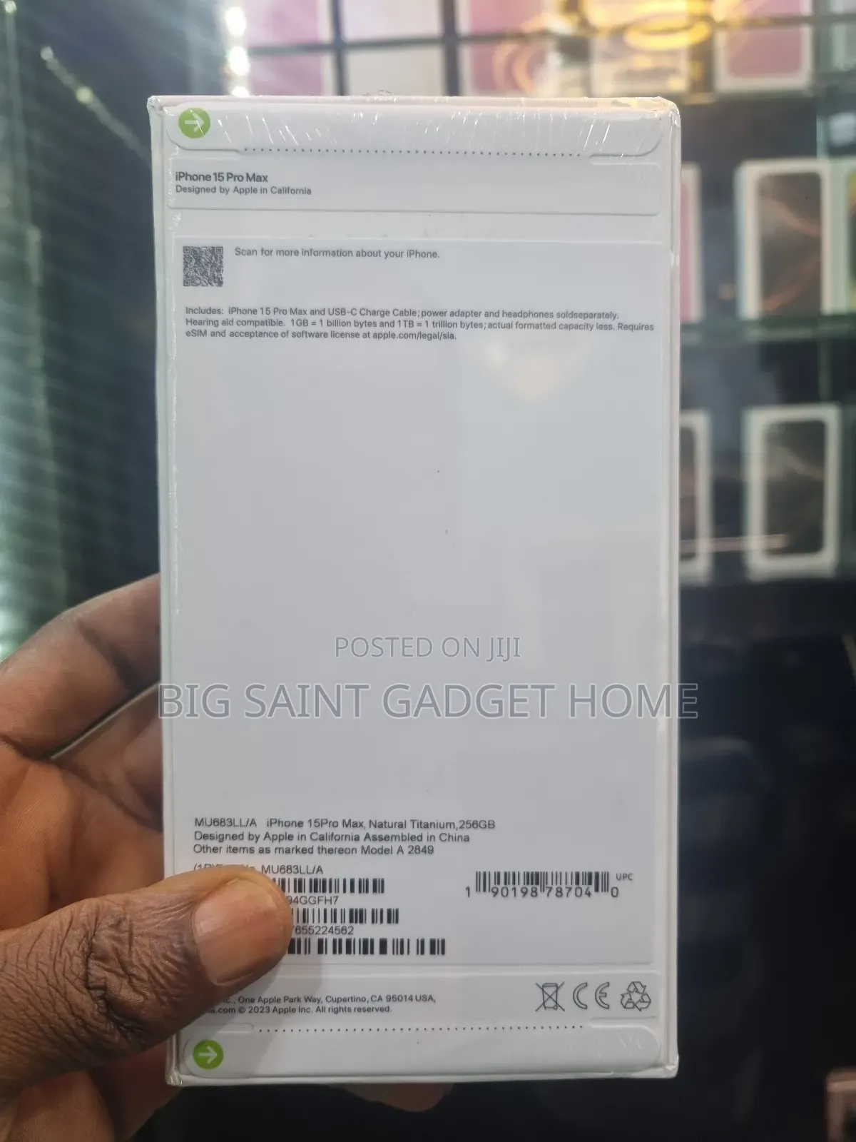 New Apple iPhone 15 Pro Max 512 GB Silver