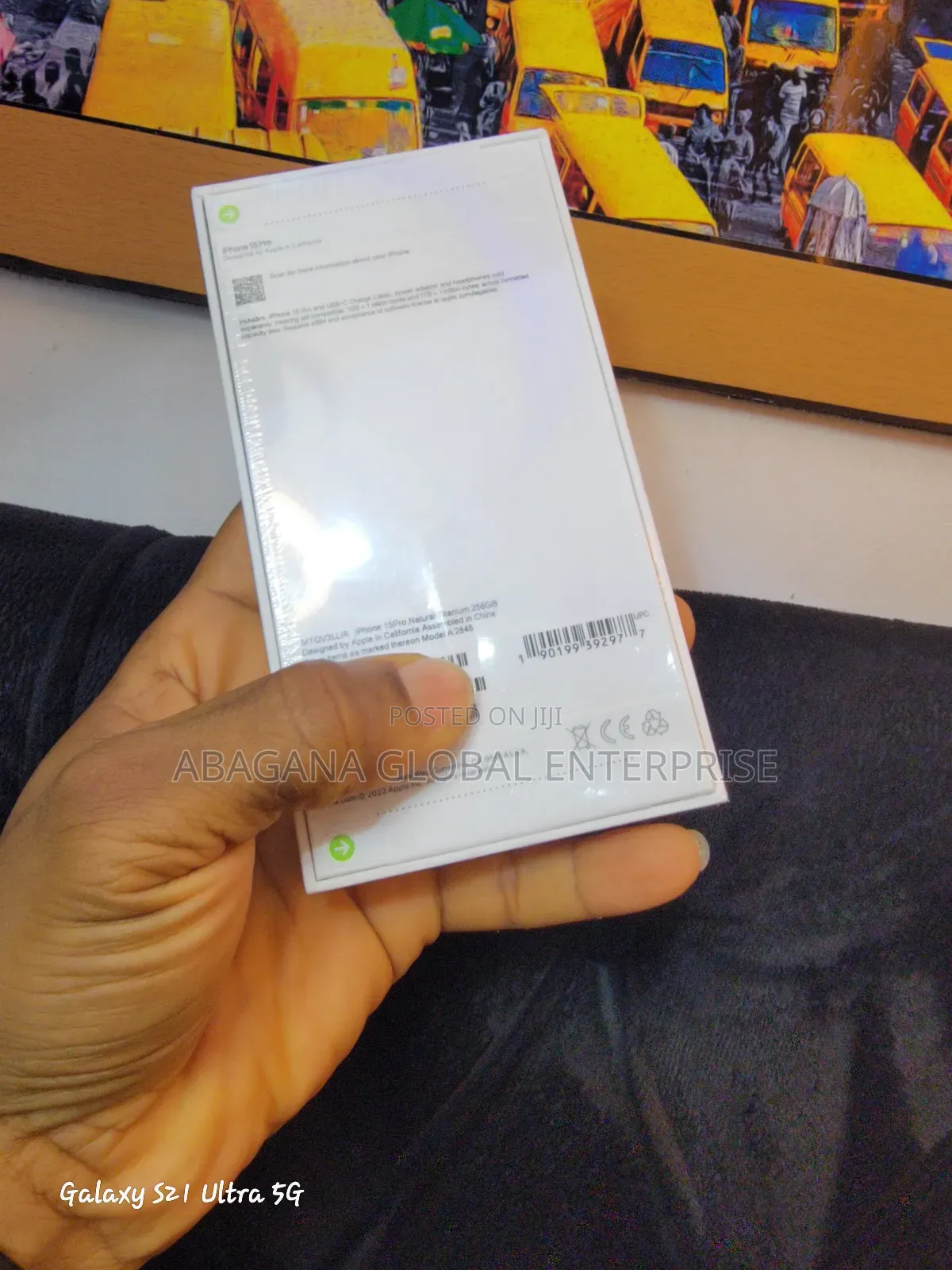 New Apple iPhone 15 Pro 256 GB Black