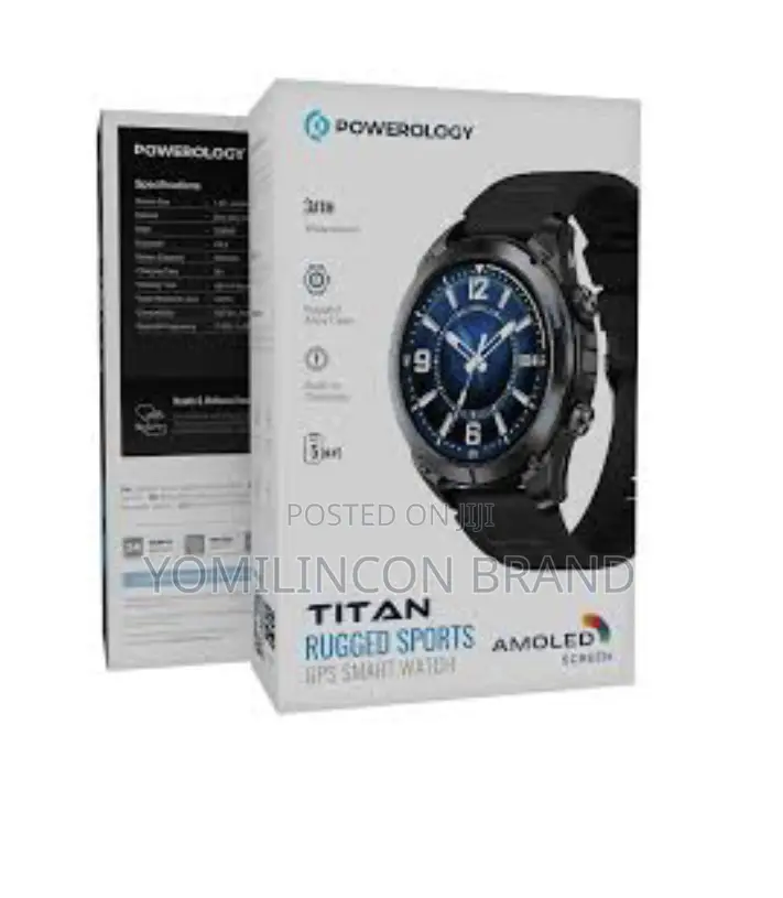 Powerology Titan Rugged Sports GPS Smart Watch