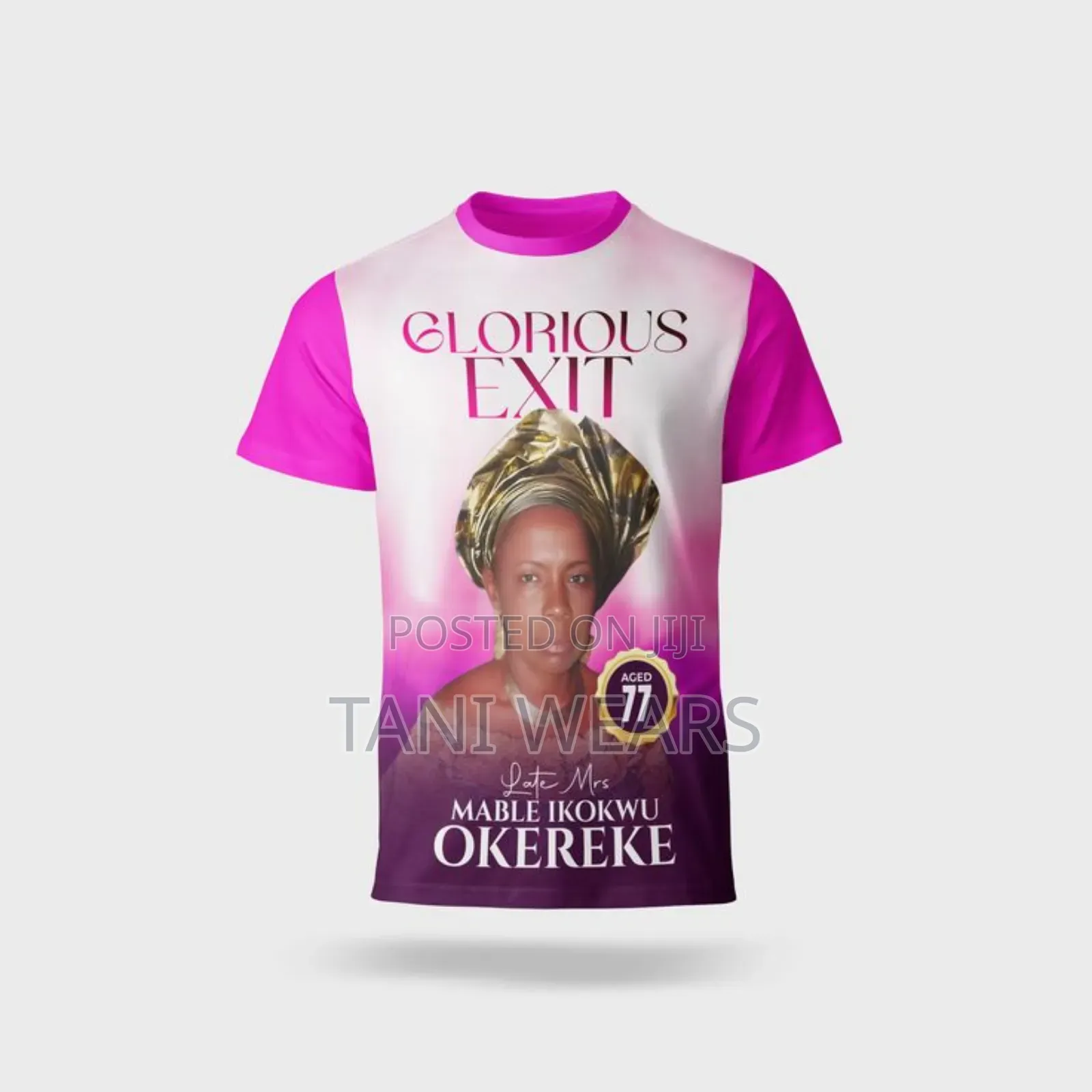 Customize Shirt White Picture