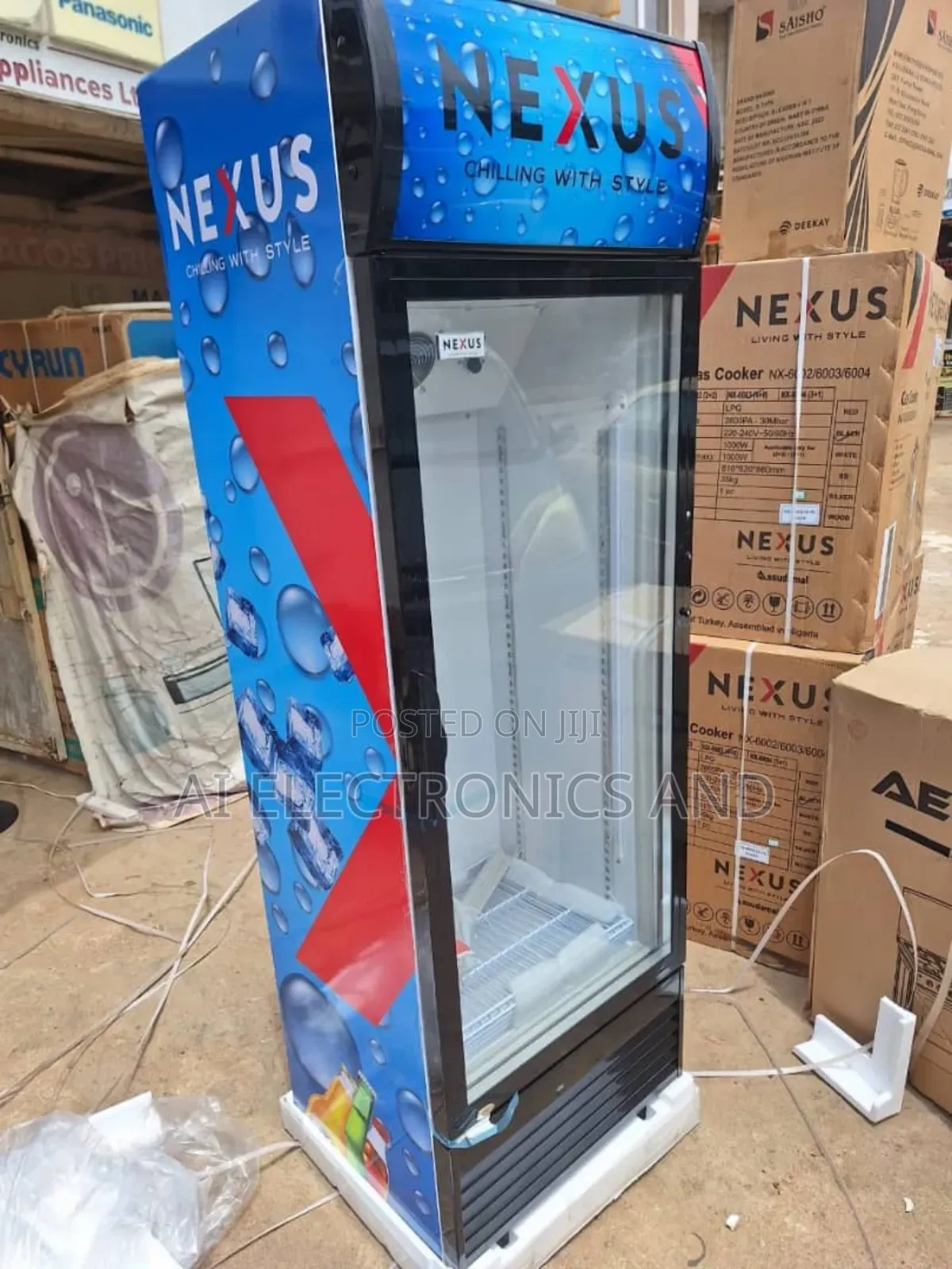 Nexus Show Case Standing Refrigerator Model Nx-501