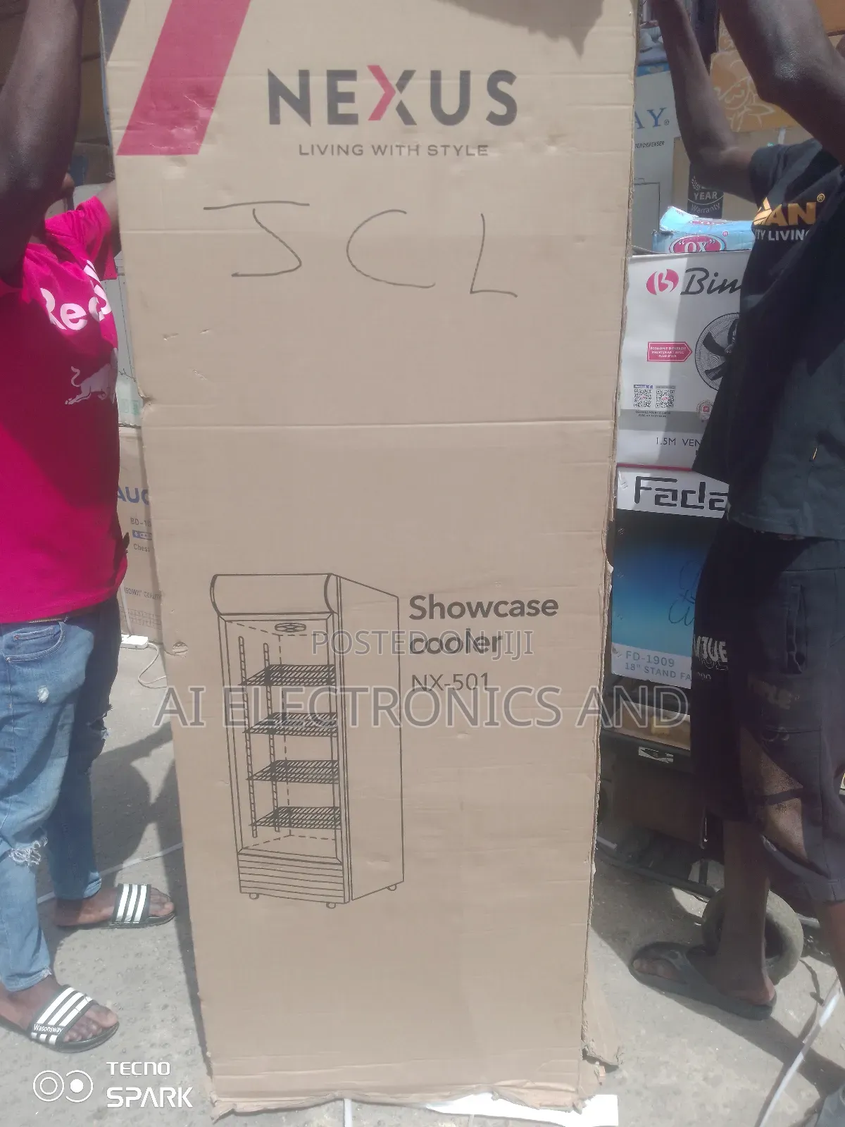 Nexus Show Case Standing Refrigerator Model Nx-501