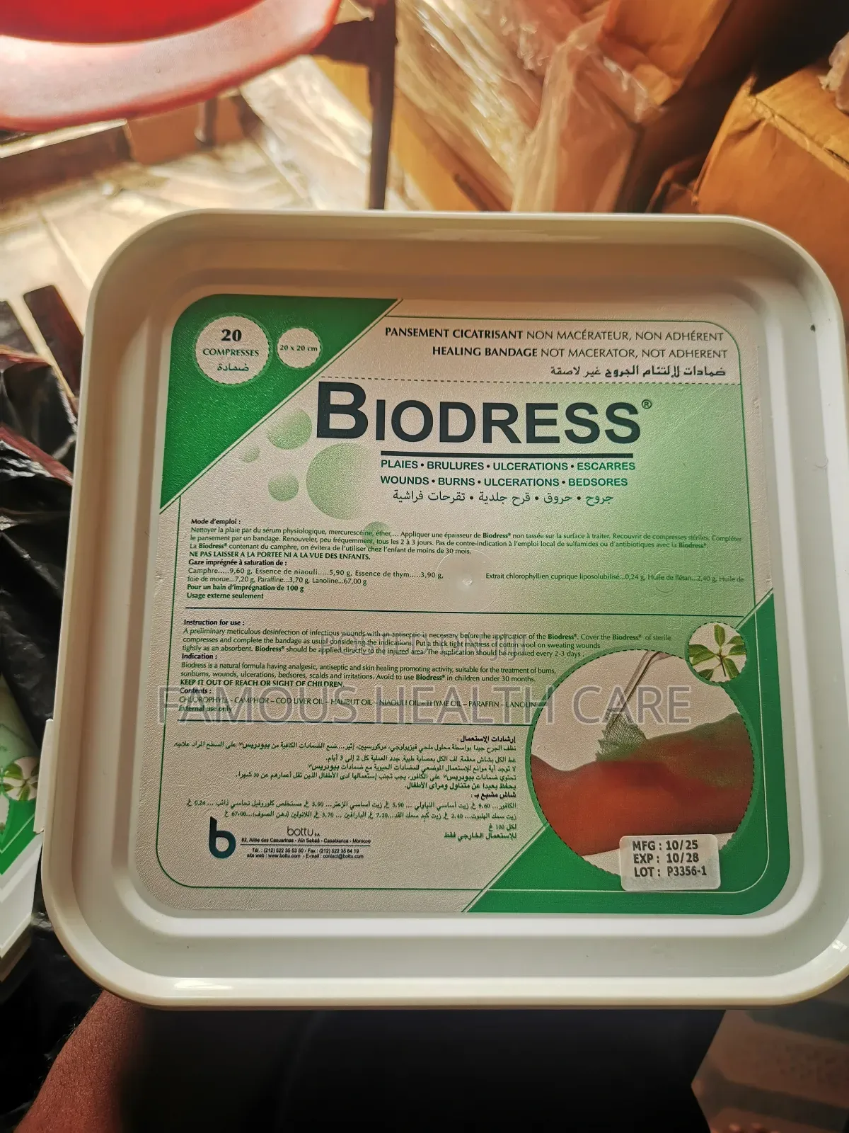 Biodress Wound Dressing
