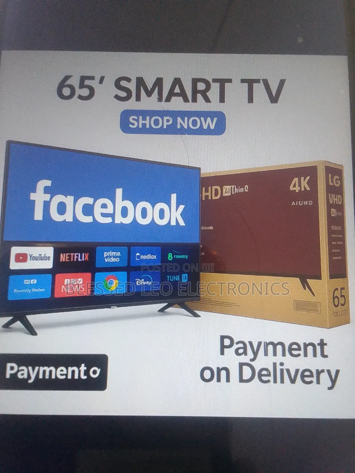 65 Inches With Building Showcasing Apps