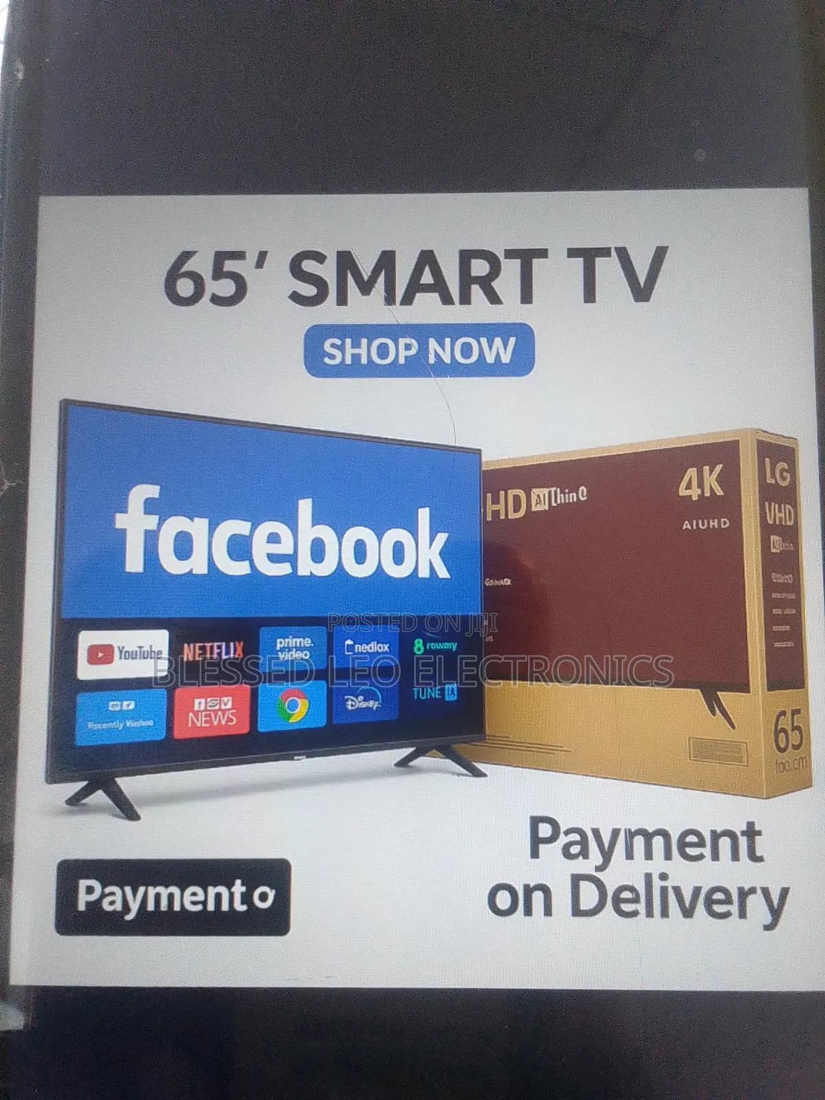 65 Inches With Building Showcasing Apps