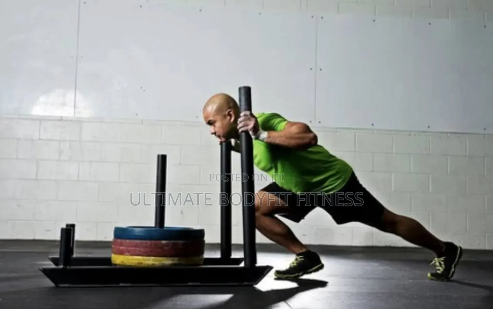 Brand New Sled Prowler Push Strength Exercise