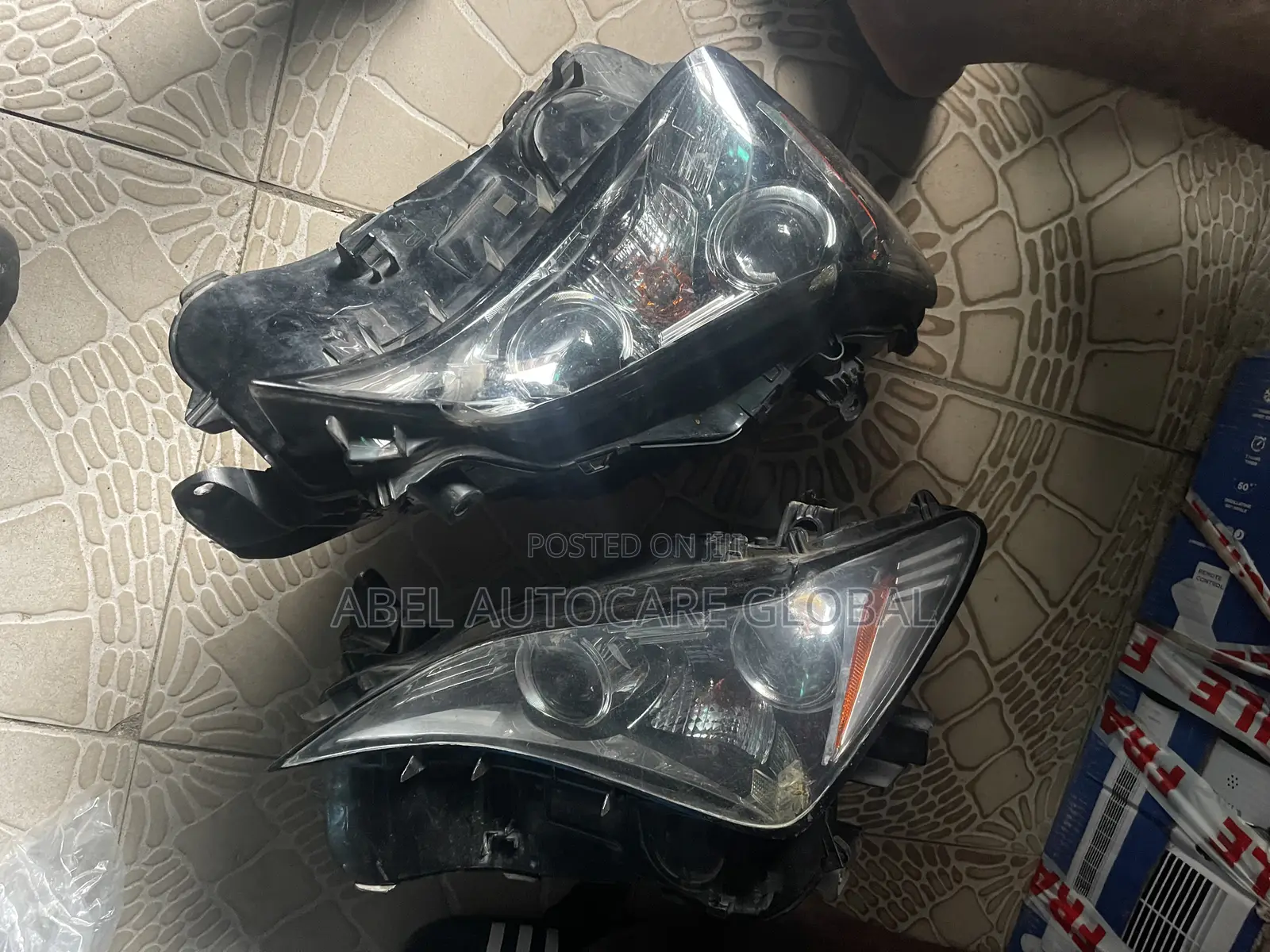 Headlights for Lexus Rc
