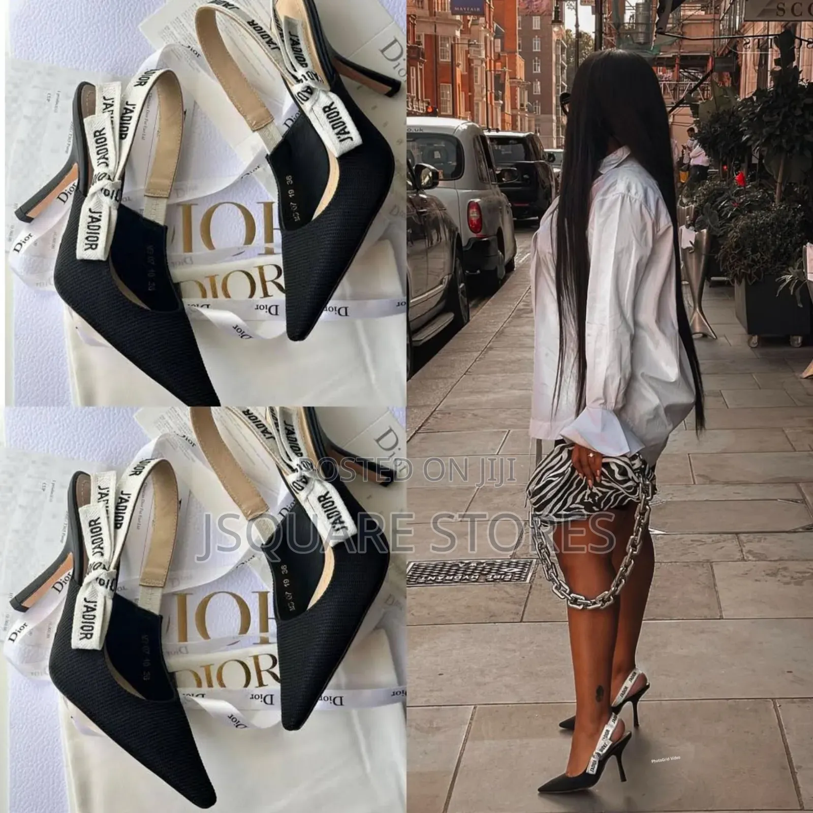Dior Luxury Colours: Wine Nude Black. Sizes: 37 - 43 Luxury Package