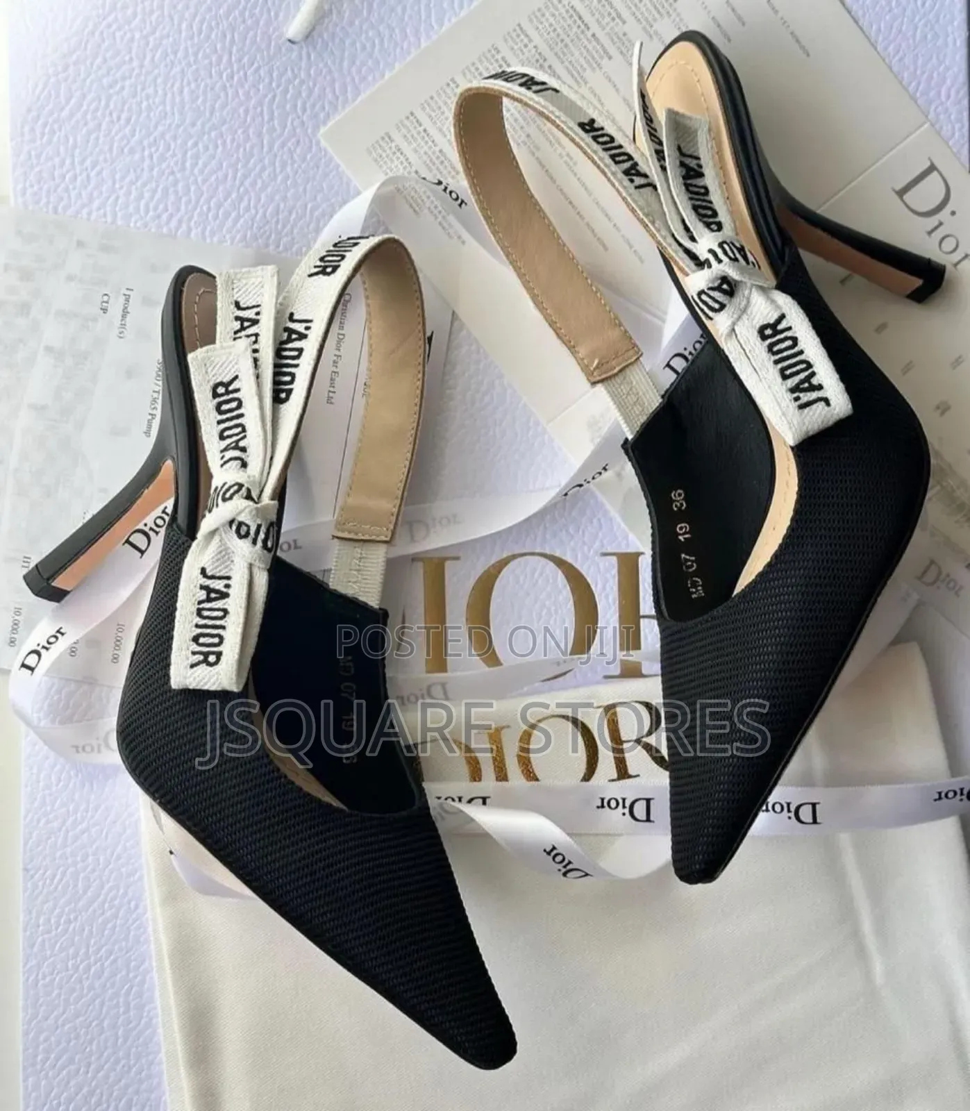 Dior Luxury Colours: Wine Nude Black. Sizes: 37 - 43 Luxury Package