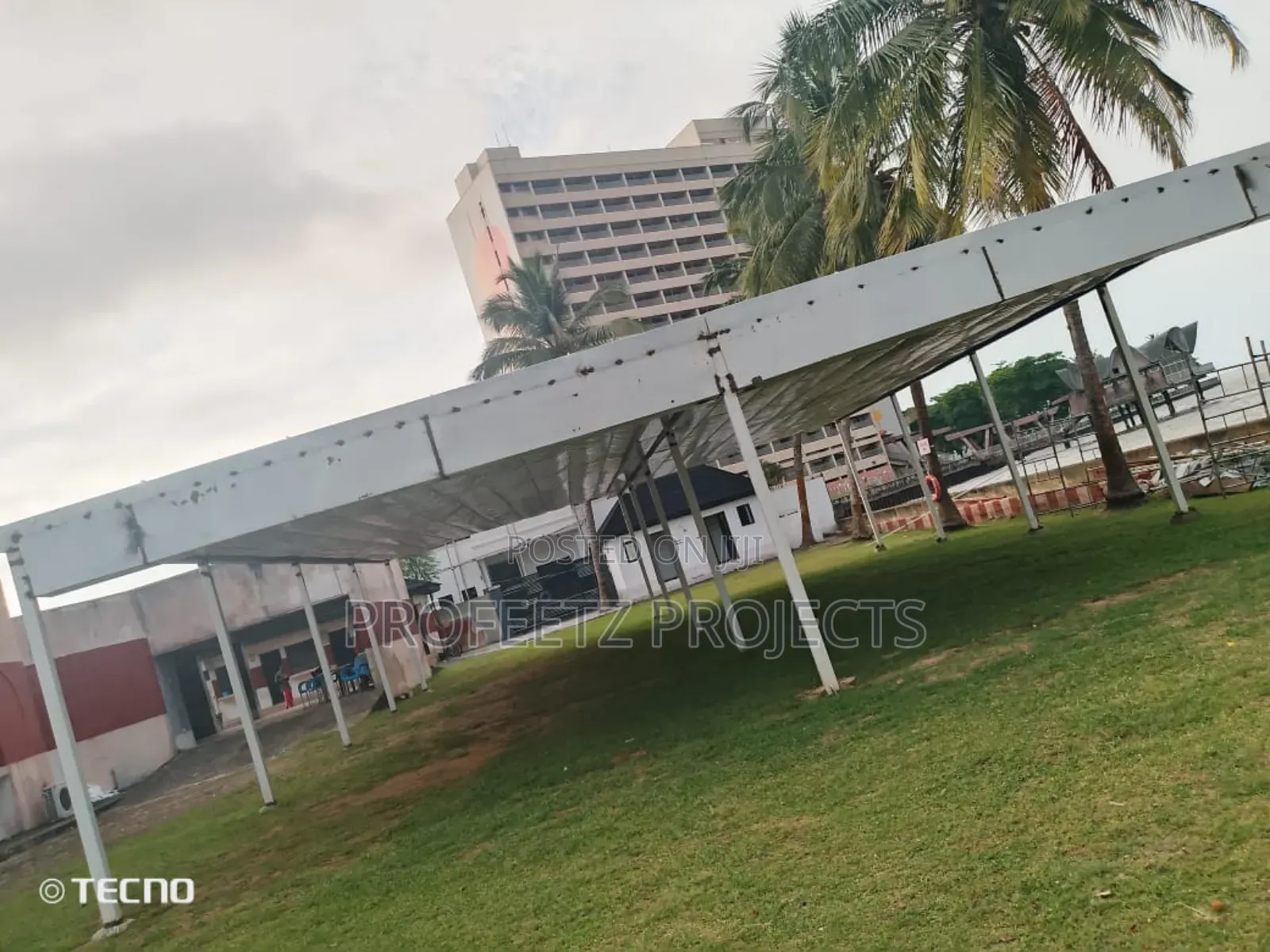 Retractable Shade, Roller Shade,Open Roof Installation