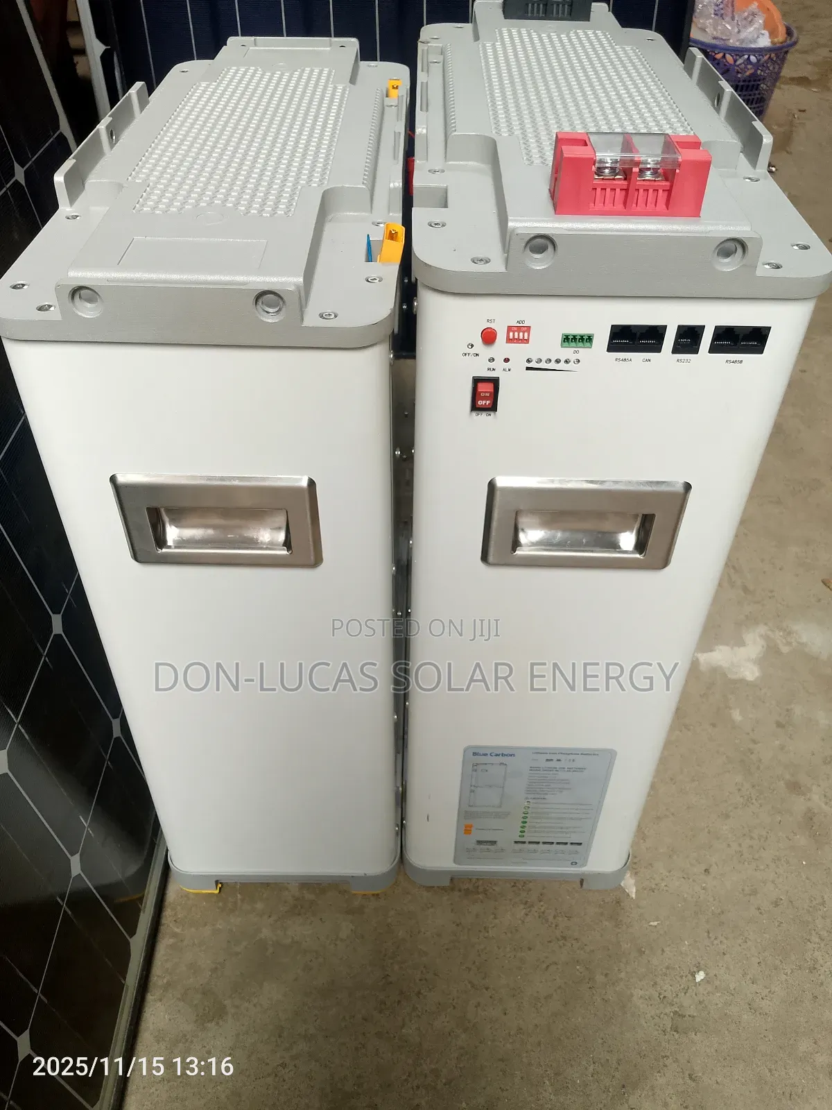 Blue Carbon Lithium Ion Batteries 15kwh 48v