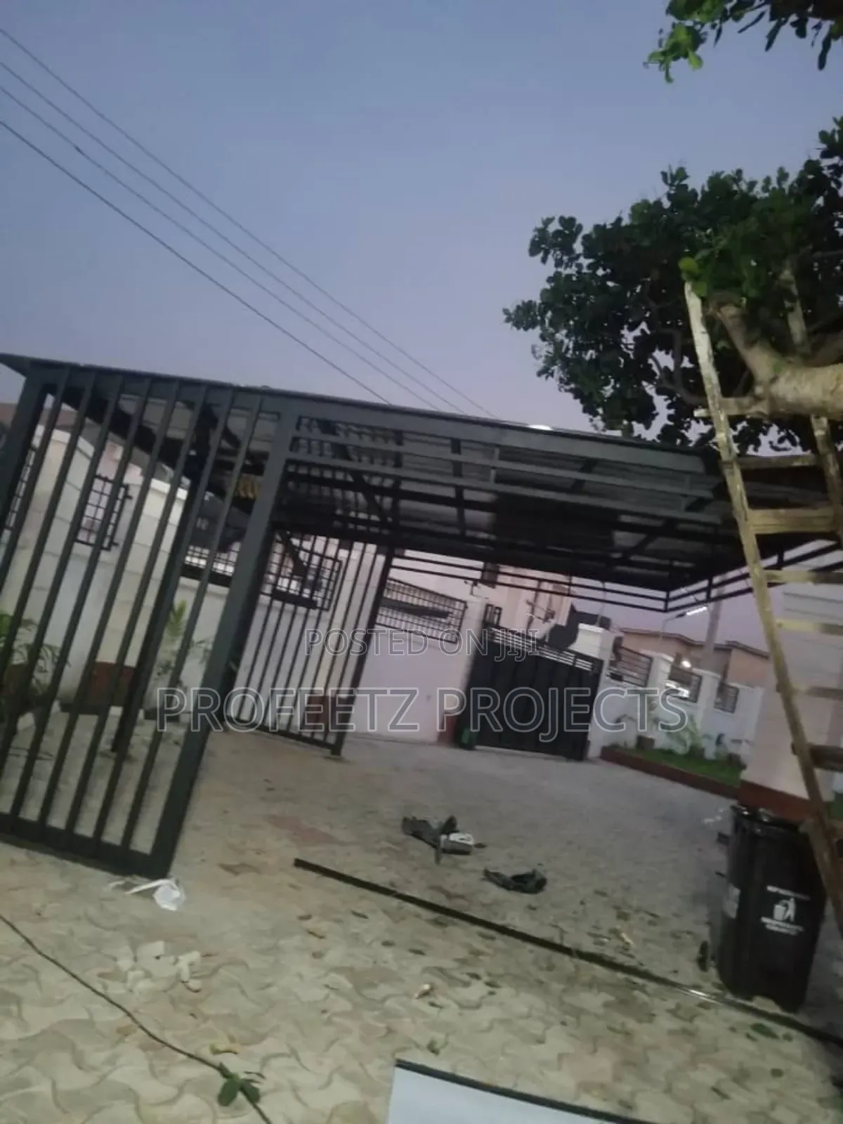 Steel Canopy in Lagos