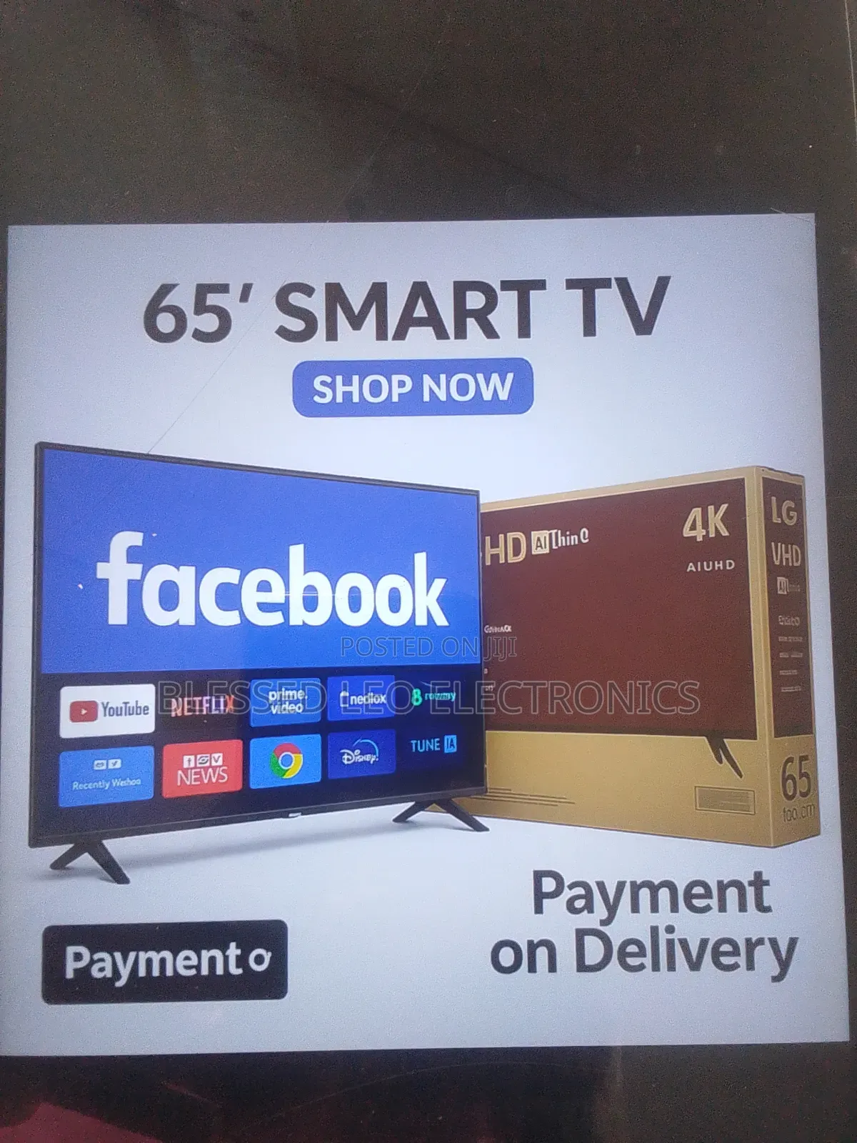 65 Inches With Building Showcasing Apps