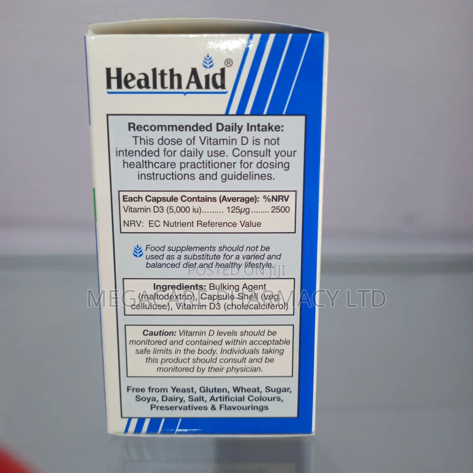 Healthaid Vitamin D3 5000iu