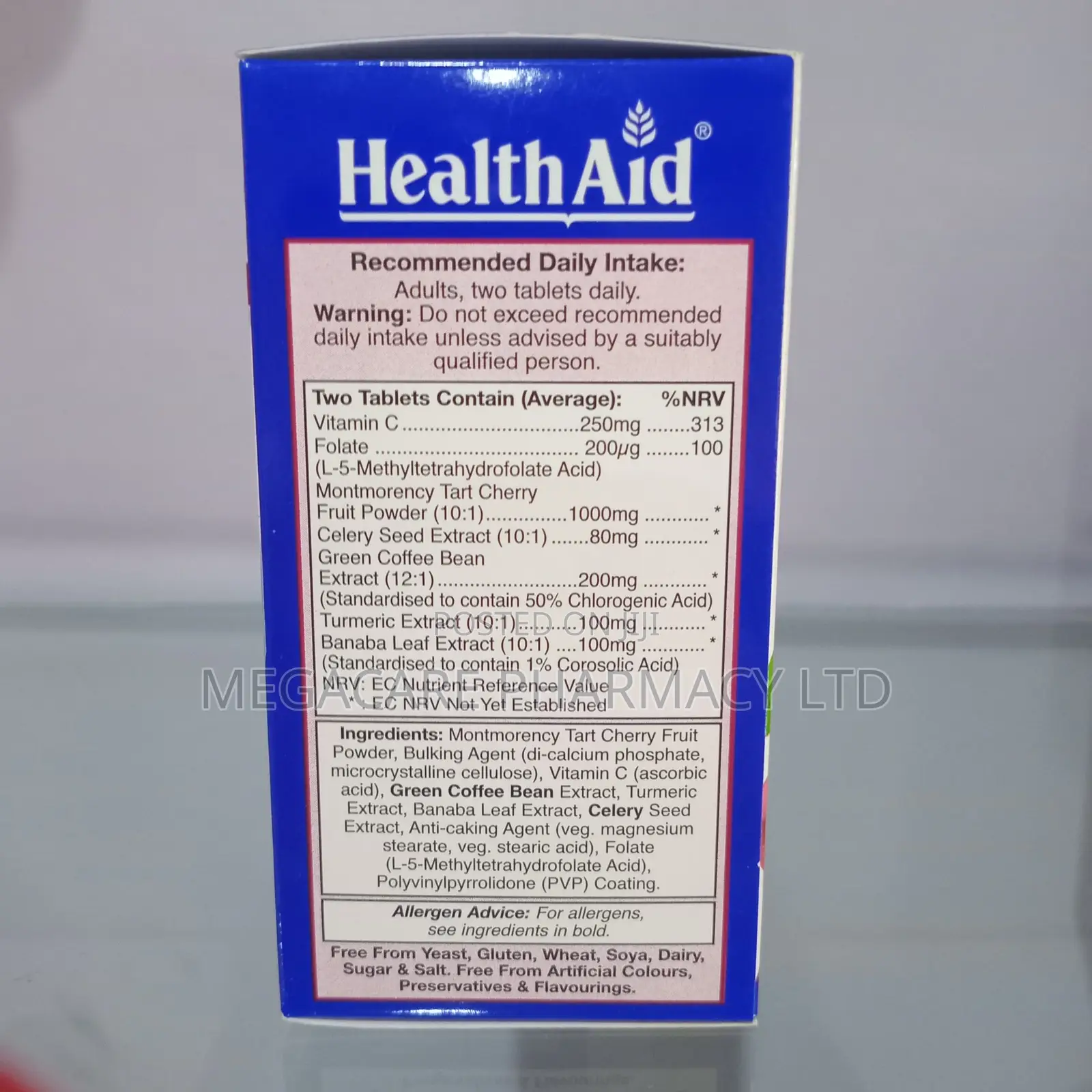 Uriprinol Two-a-Day 60 Tablets Vegan
