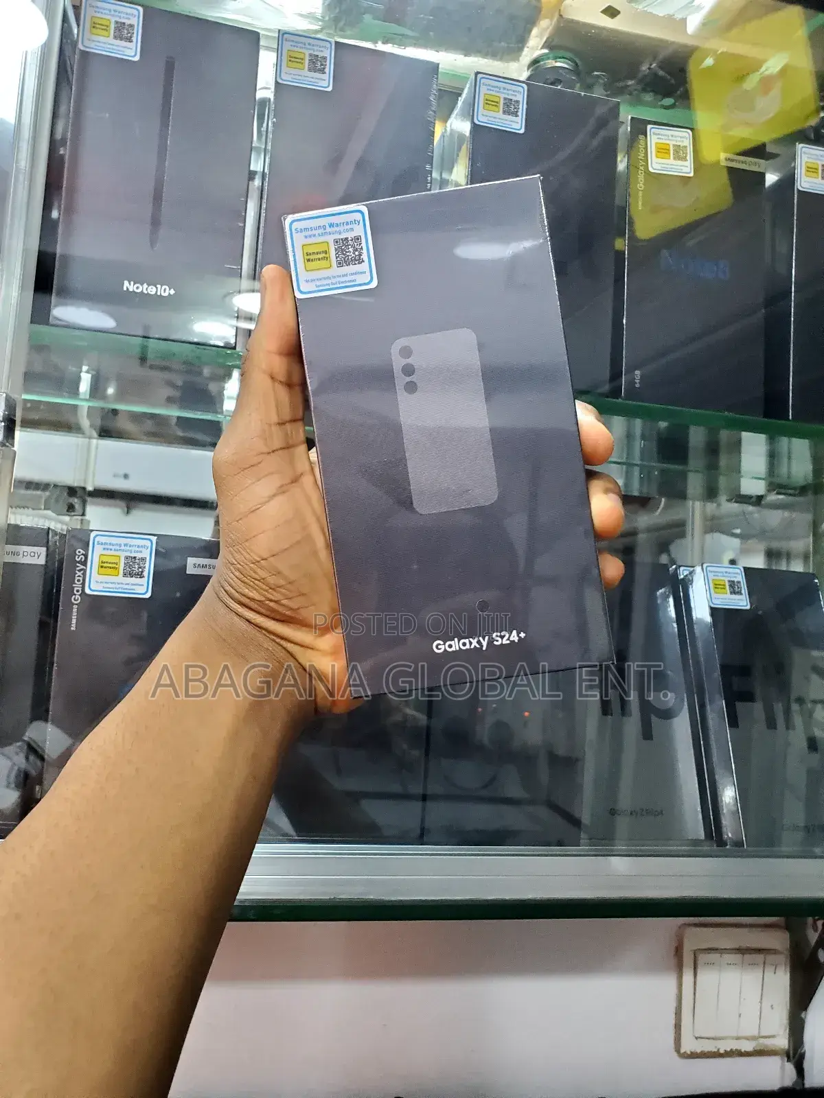New Samsung Galaxy S24 Plus 256 GB Black