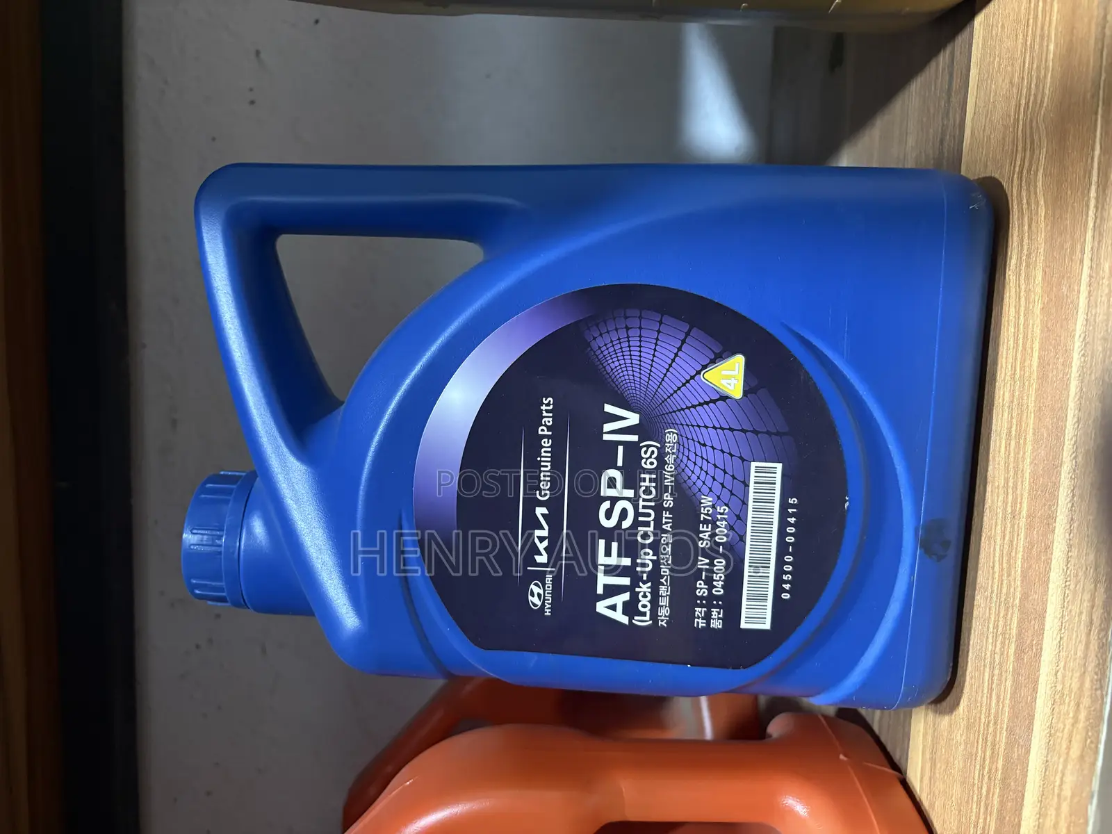 Kia Atf Sp-Iv (Gear Oil )