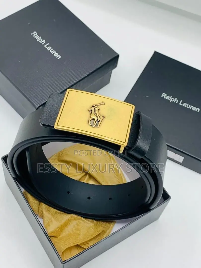 High Quality Luxury Ralph Lauren Top Quality Waist Belt