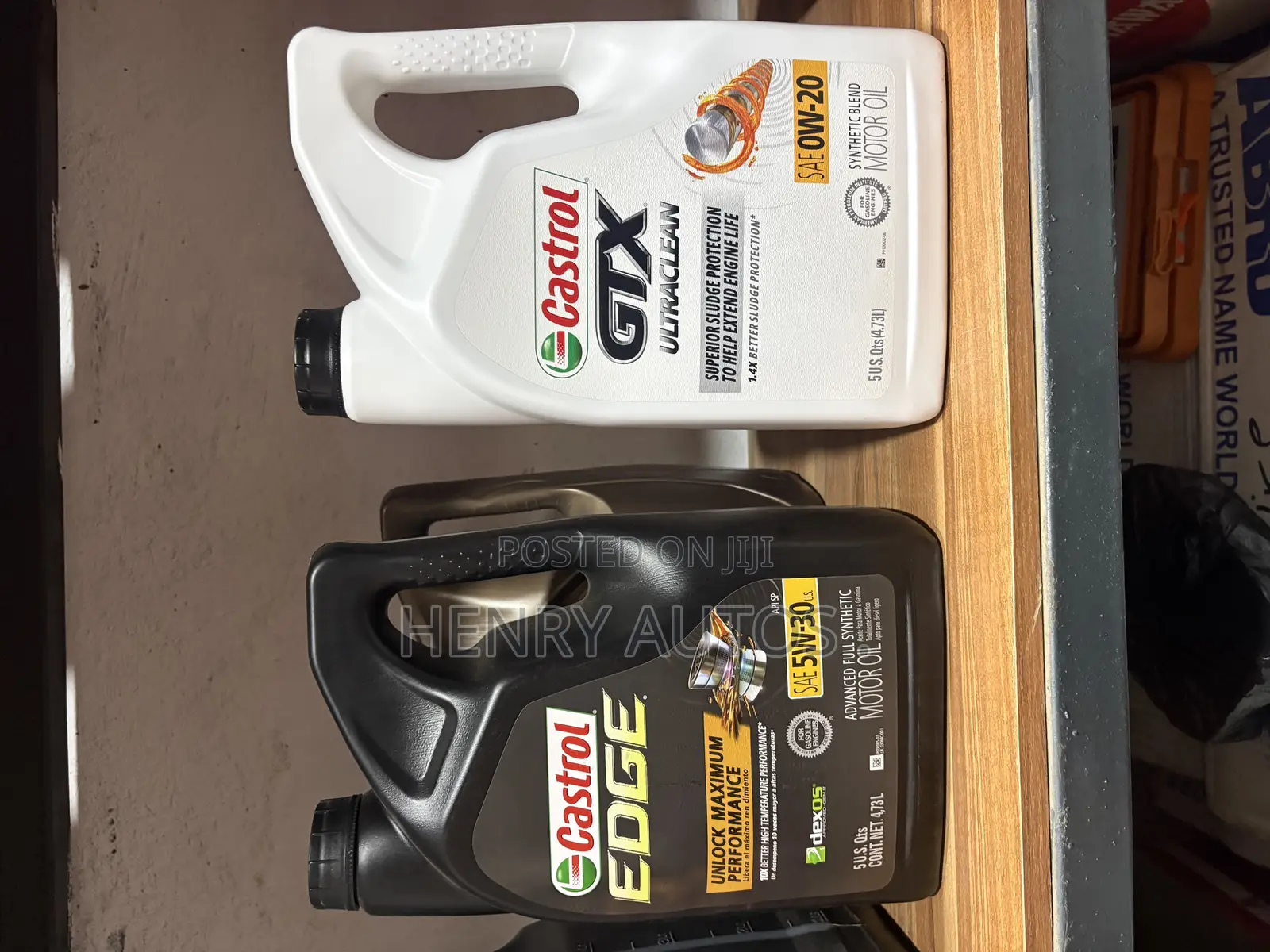Castrol Full and Semi Synthetic 5w-30 and 0w-20