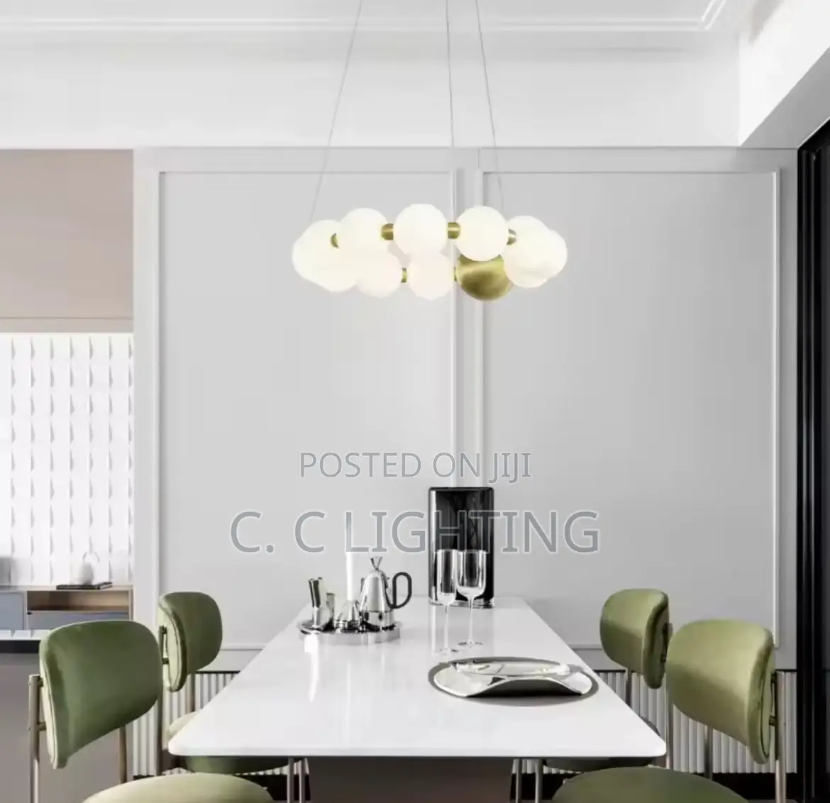 Modern Italian Style Led Chandelier Living Room