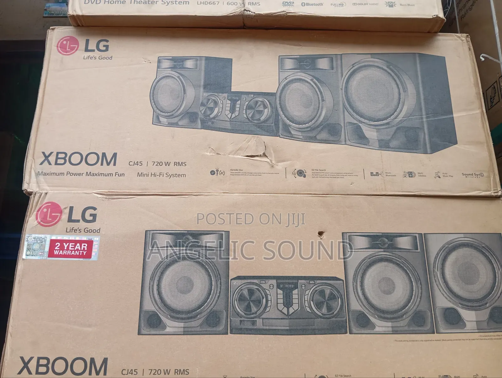 Lg Home Theatre System With DVD Player