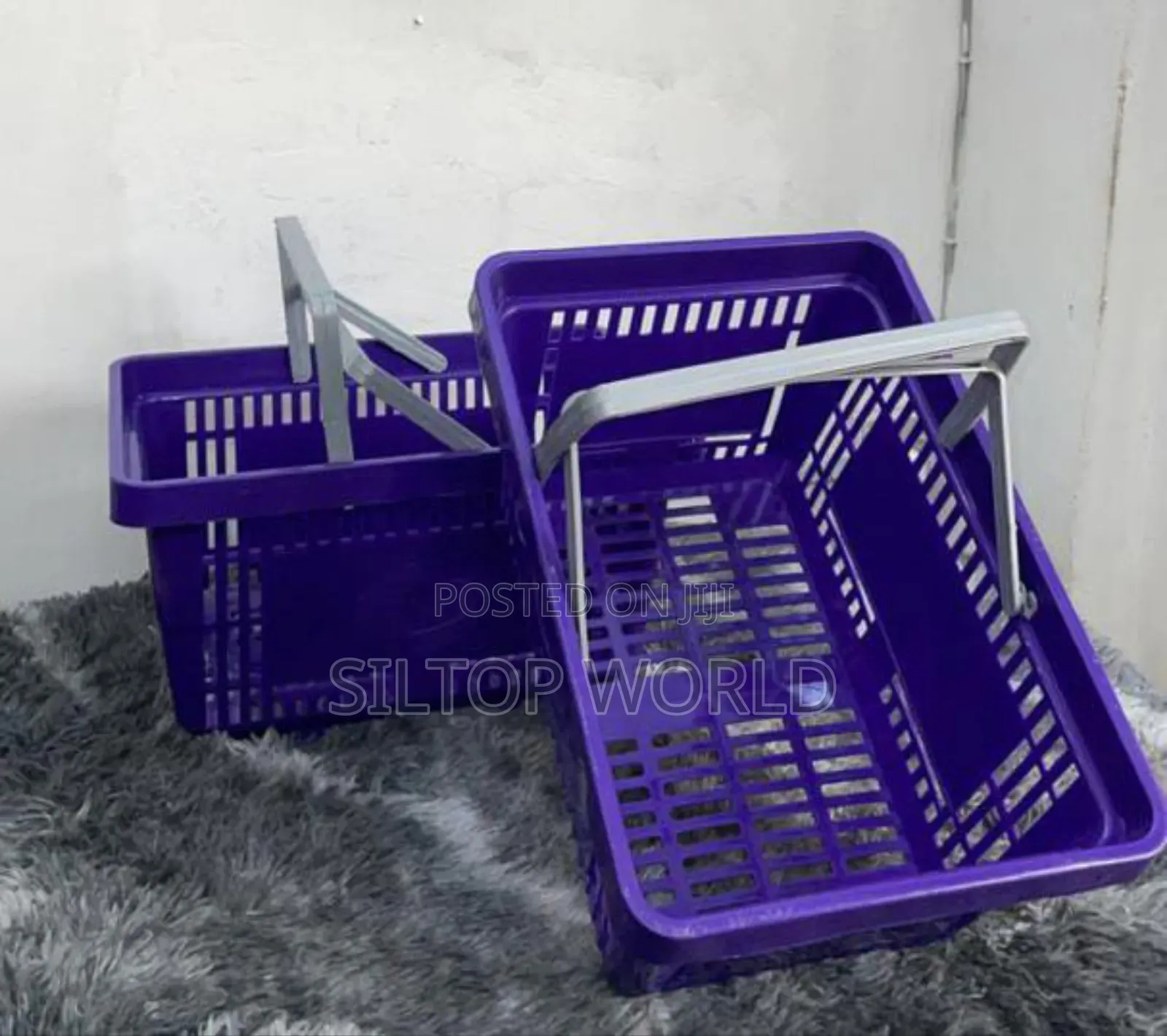 SMP Plastic Shopping and Hamper Basket